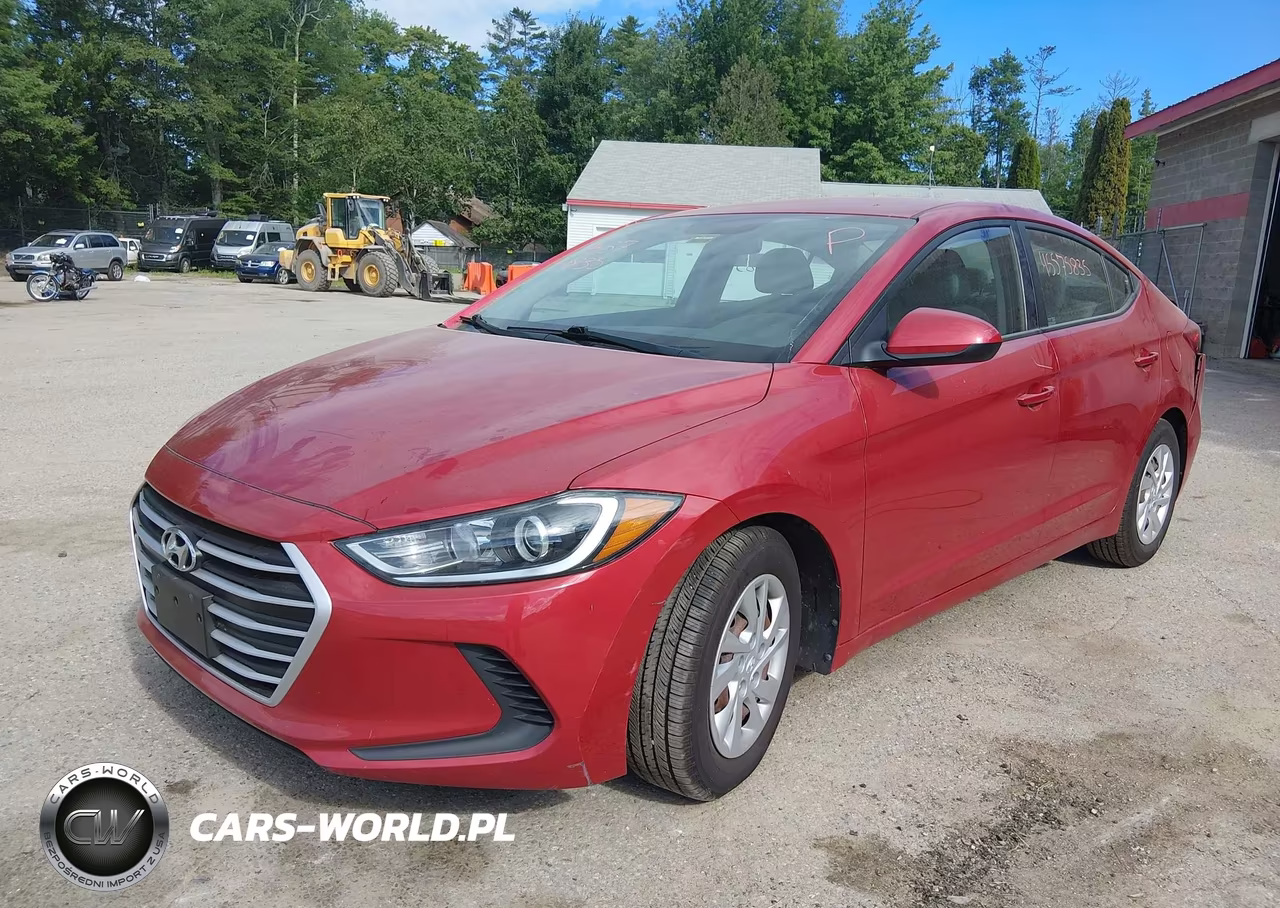 2017 Hyundai Elantra Se VIN:5NPD74LF7HH070839 - 2