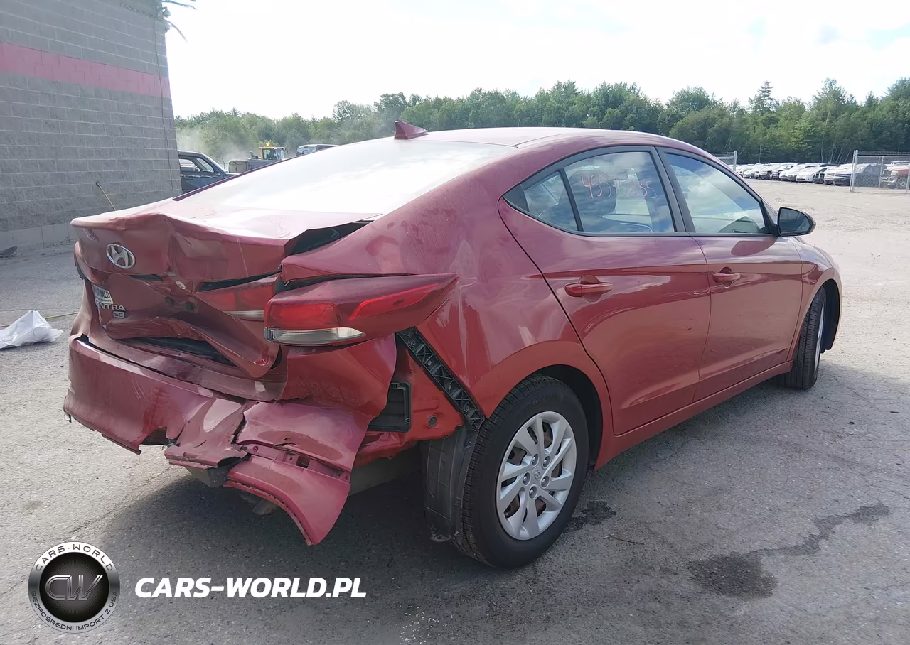 2017 Hyundai Elantra Se VIN:5NPD74LF7HH070839 - 4
