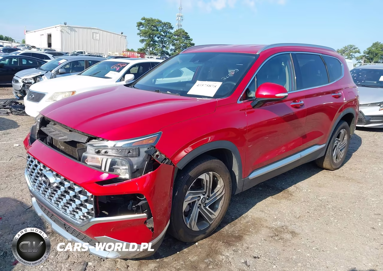 2021 Hyundai Santa Fe Sel VIN:5NMS64AJ4MH301303 - 2
