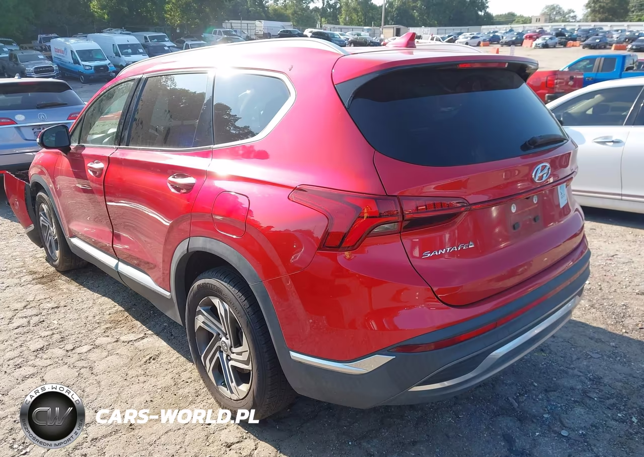 2021 Hyundai Santa Fe Sel VIN:5NMS64AJ4MH301303 - 3