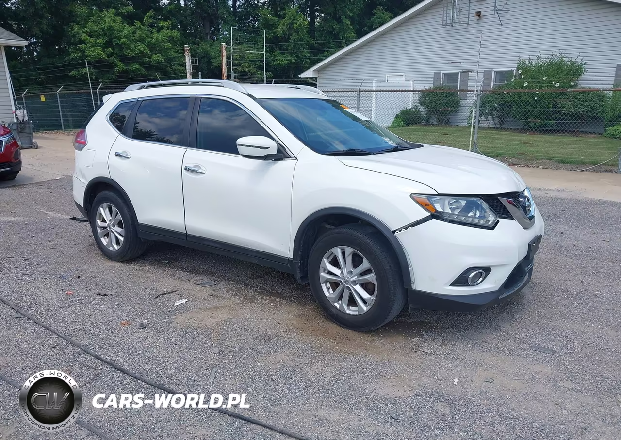 2016 Nissan Rogue S-Sl-Sv VIN:5N1AT2MT5GC869824 - 1