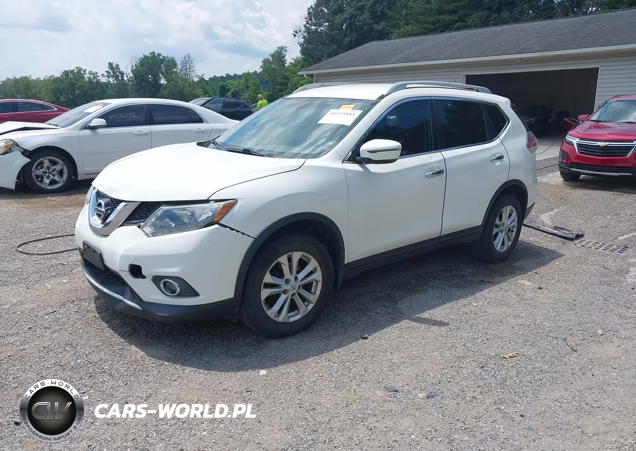 2016 Nissan Rogue S-Sl-Sv VIN:5N1AT2MT5GC869824 - 2