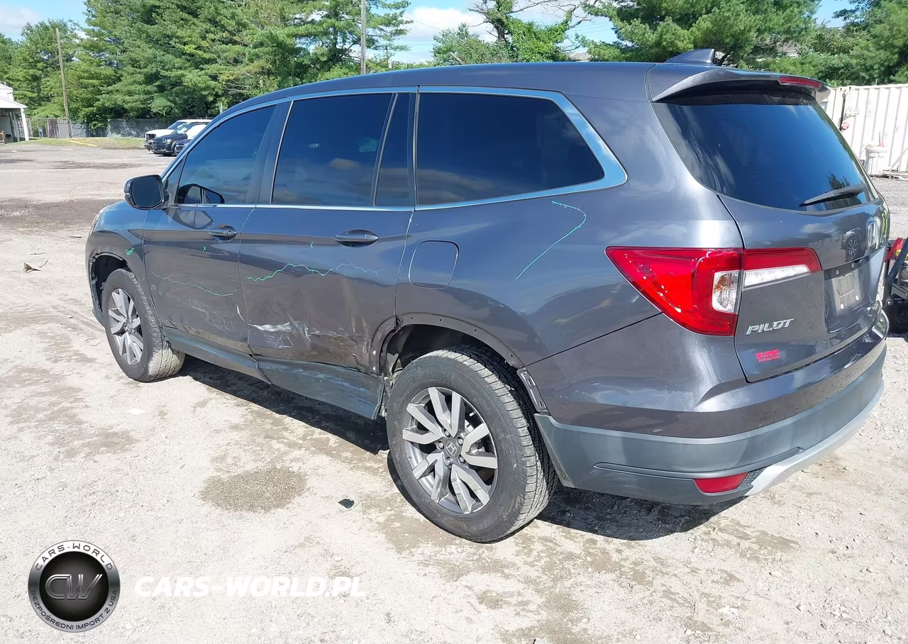 2019 Honda Pilot Ex-L VIN:5FNYF6H53KB095999 - 3