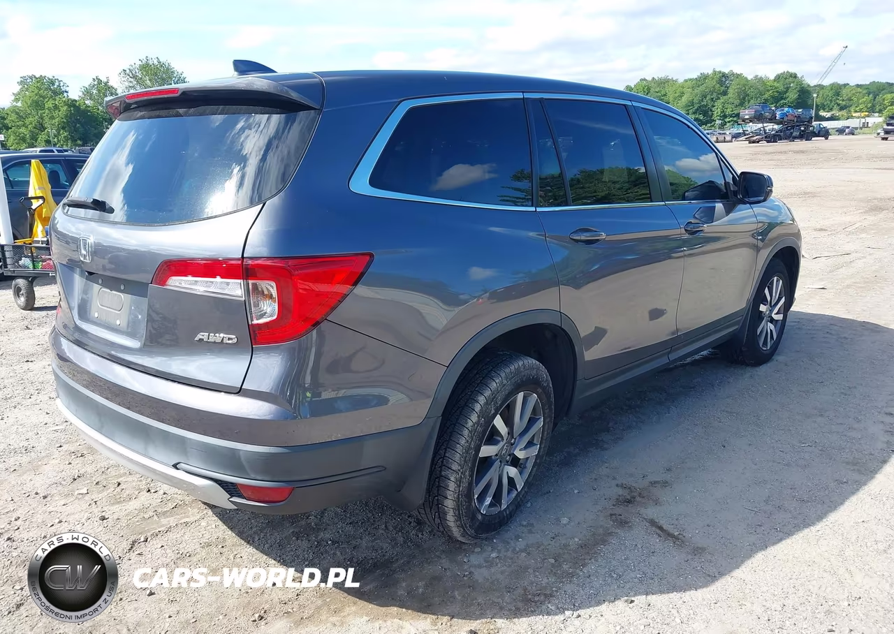 2019 Honda Pilot Ex-L VIN:5FNYF6H53KB095999 - 4