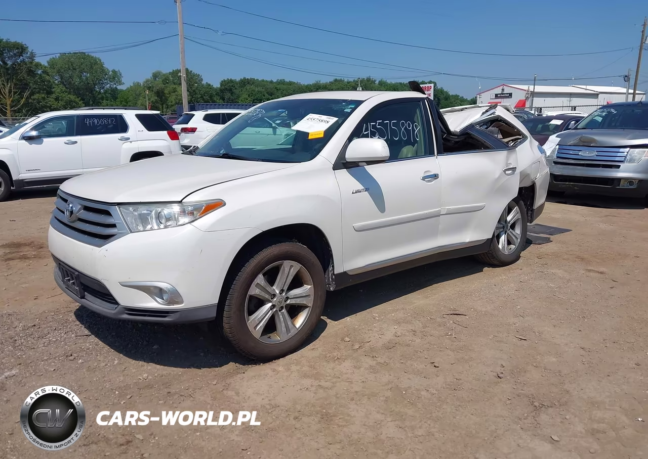 2013 Toyota Highlander Limited V6 VIN:5TDDK3EH2DS179611 - 2