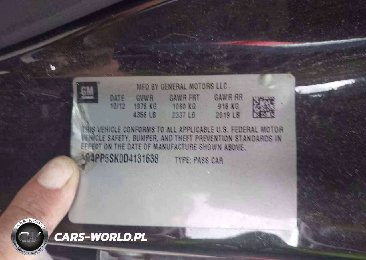2013 Buick Verano VIN:1G4PP5SK0D4131638 - 9
