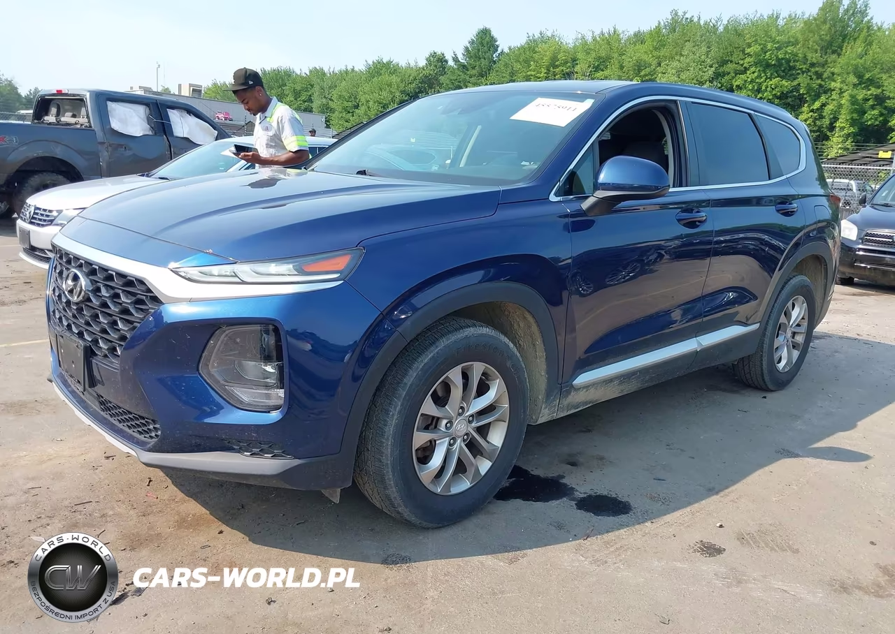 2019 Hyundai Santa Fe Se VIN:5NMS2CADXKH024458 - 2