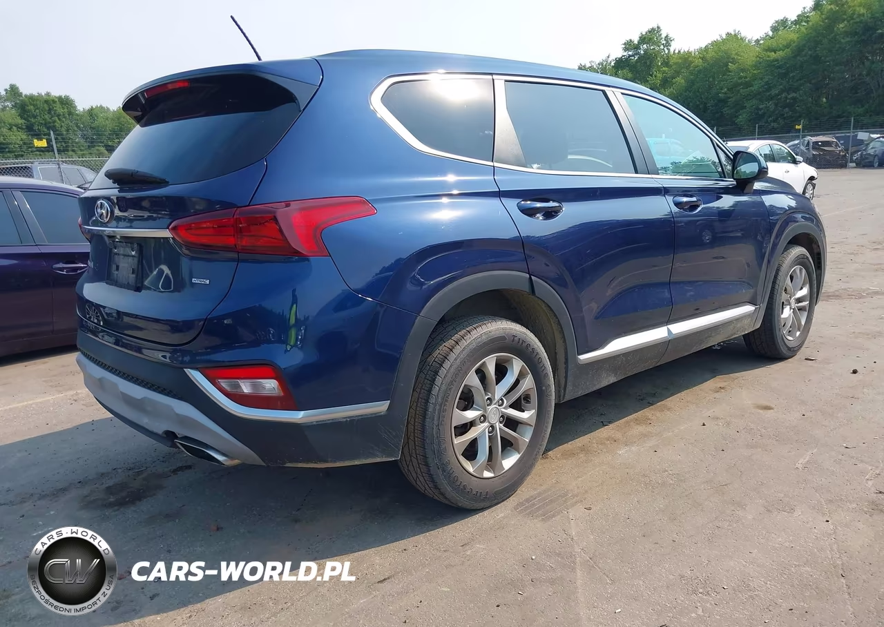 2019 Hyundai Santa Fe Se VIN:5NMS2CADXKH024458 - 4