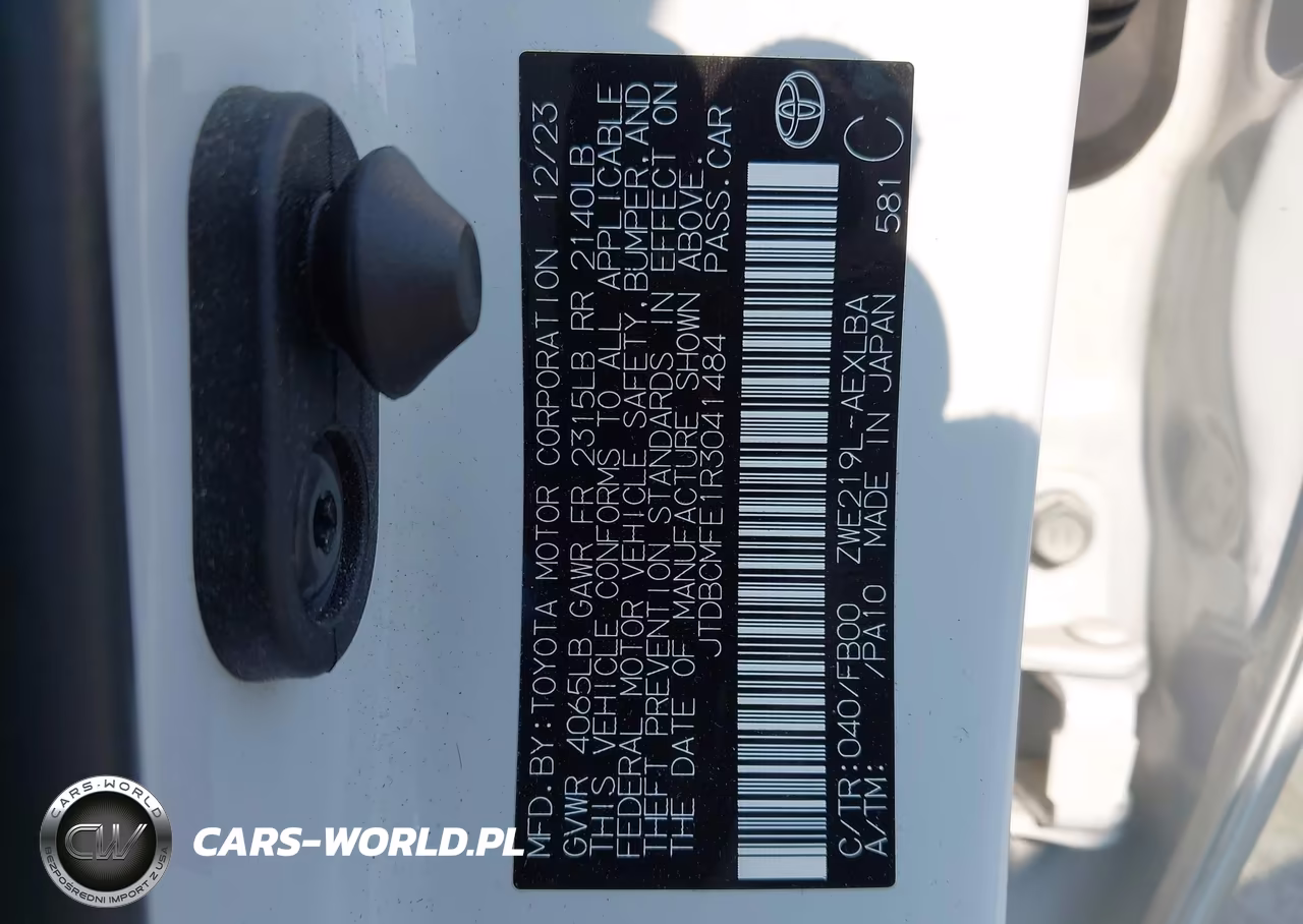 2024 Toyota Corolla Hybrid Le VIN:JTDBCMFE1R3041484 - 9
