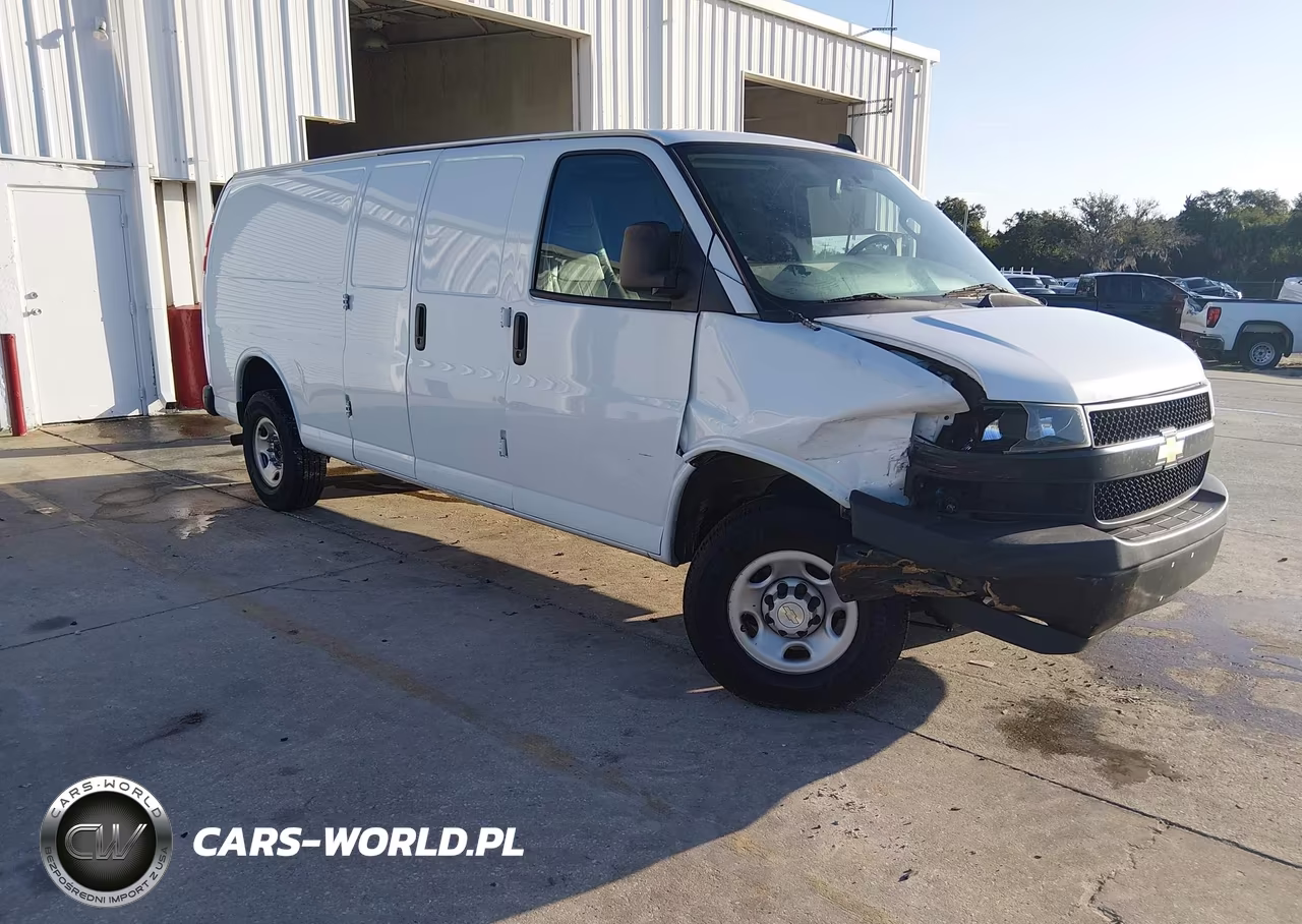2022 Chevrolet Express Cargo Rwd 2500 Extended Wheelbase Wt VIN:1GCWGBFP0N1175811 - 1