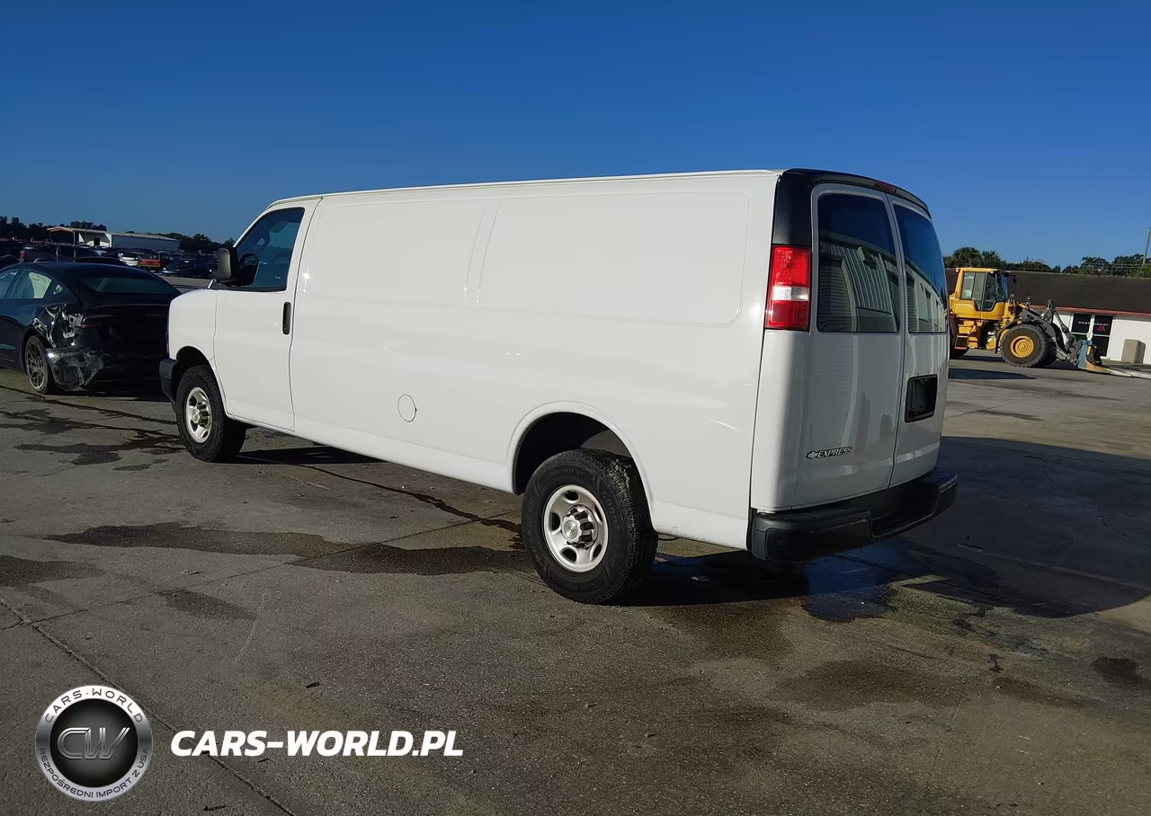 2022 Chevrolet Express Cargo Rwd 2500 Extended Wheelbase Wt VIN:1GCWGBFP0N1175811 - 3