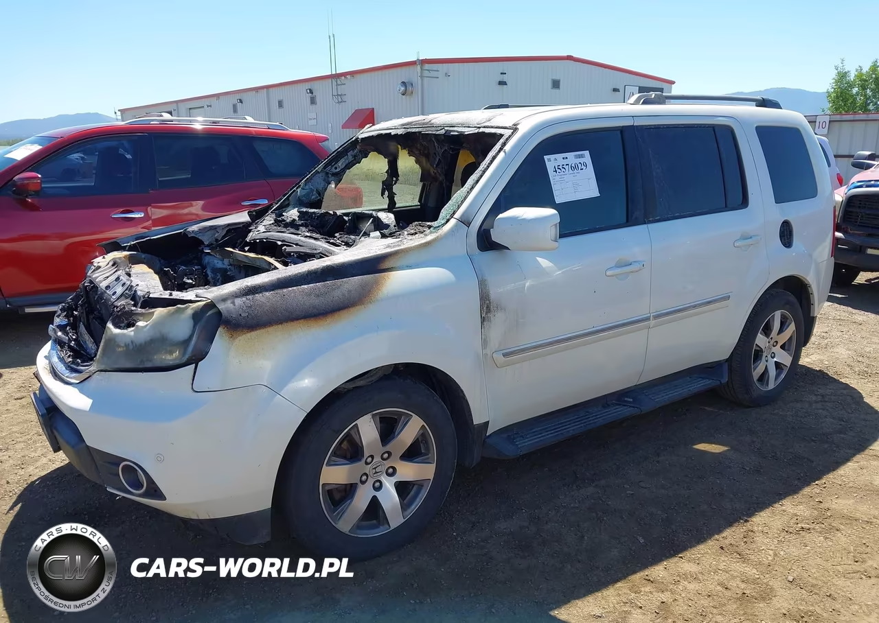 2014 Honda Pilot Touring VIN:5FNYF4H99EB044616 - 2