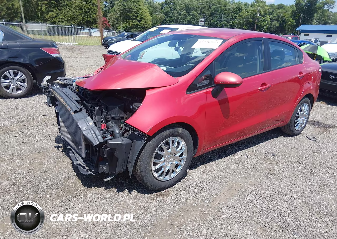 2013 Kia Rio Lx VIN:KNADM4A32D6134286 - 2
