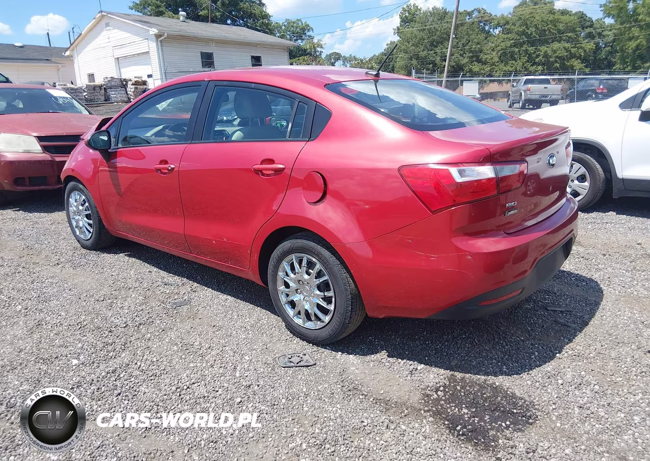 2013 Kia Rio Lx VIN:KNADM4A32D6134286 - 3