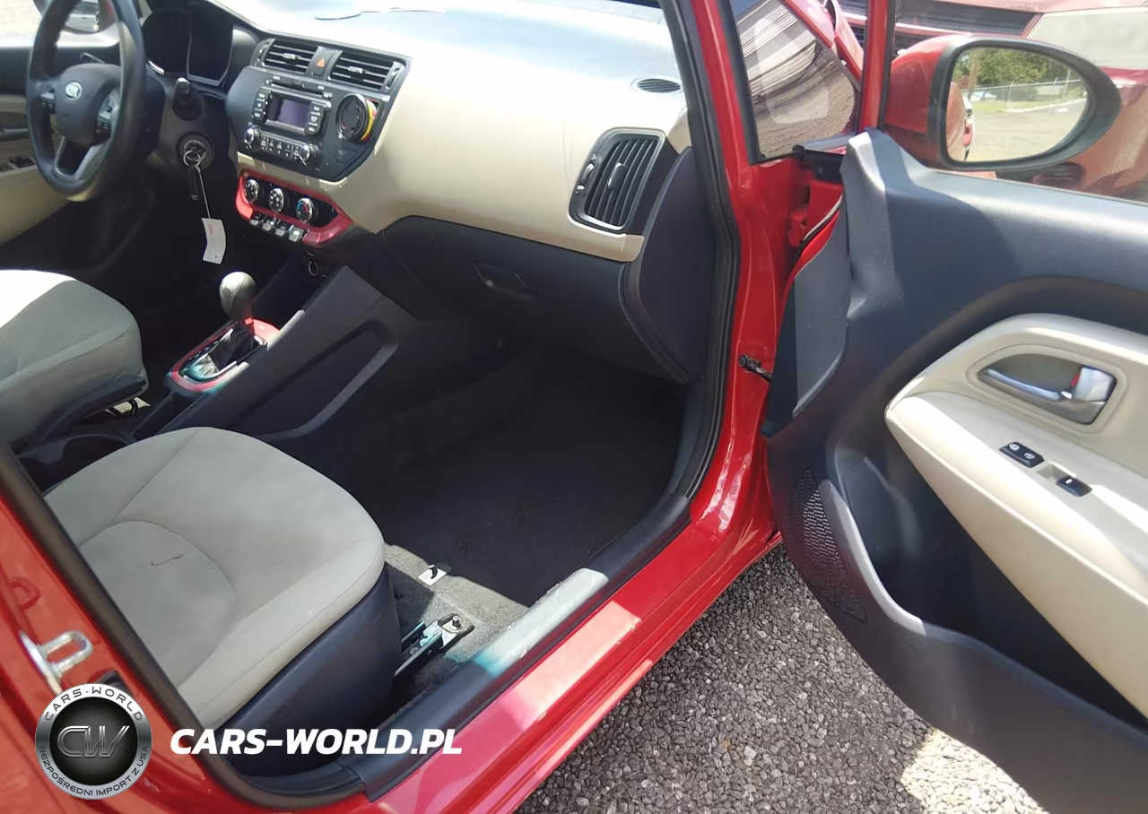 2013 Kia Rio Lx VIN:KNADM4A32D6134286 - 5
