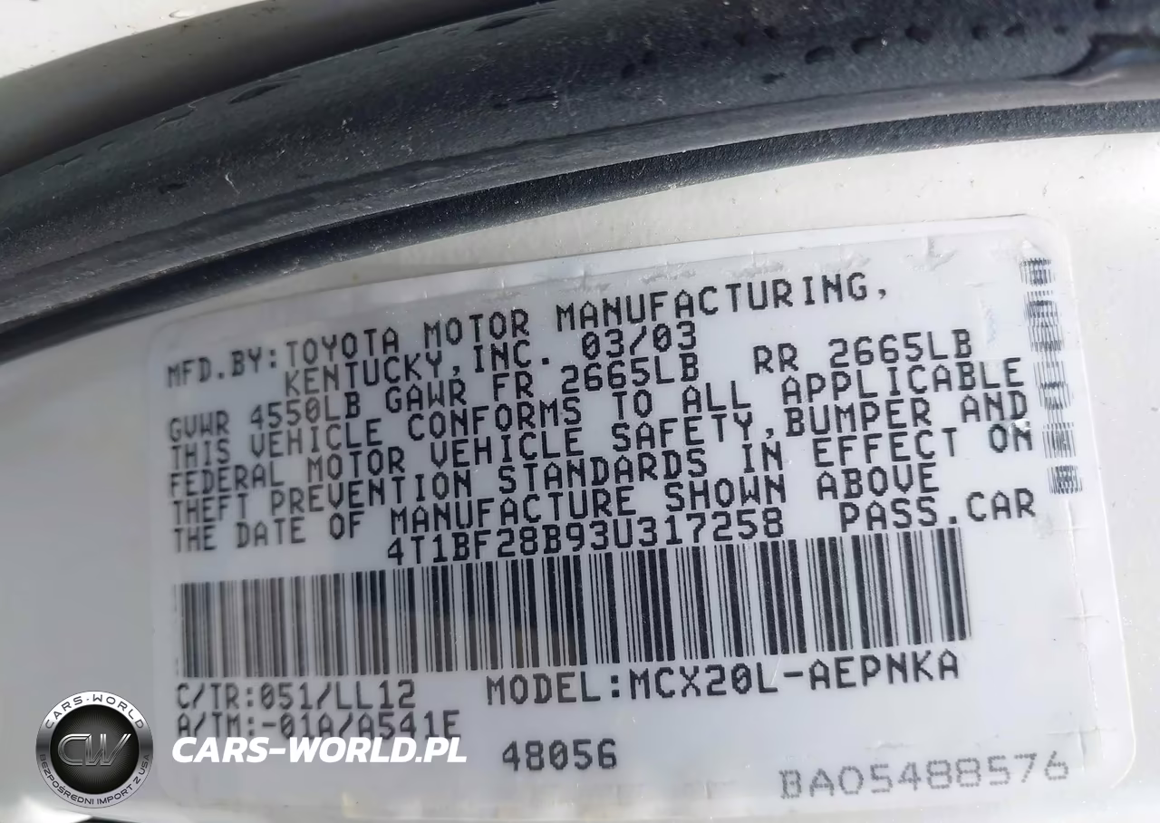 2003 Toyota Avalon Xl VIN:4T1BF28B93U317258 - 9