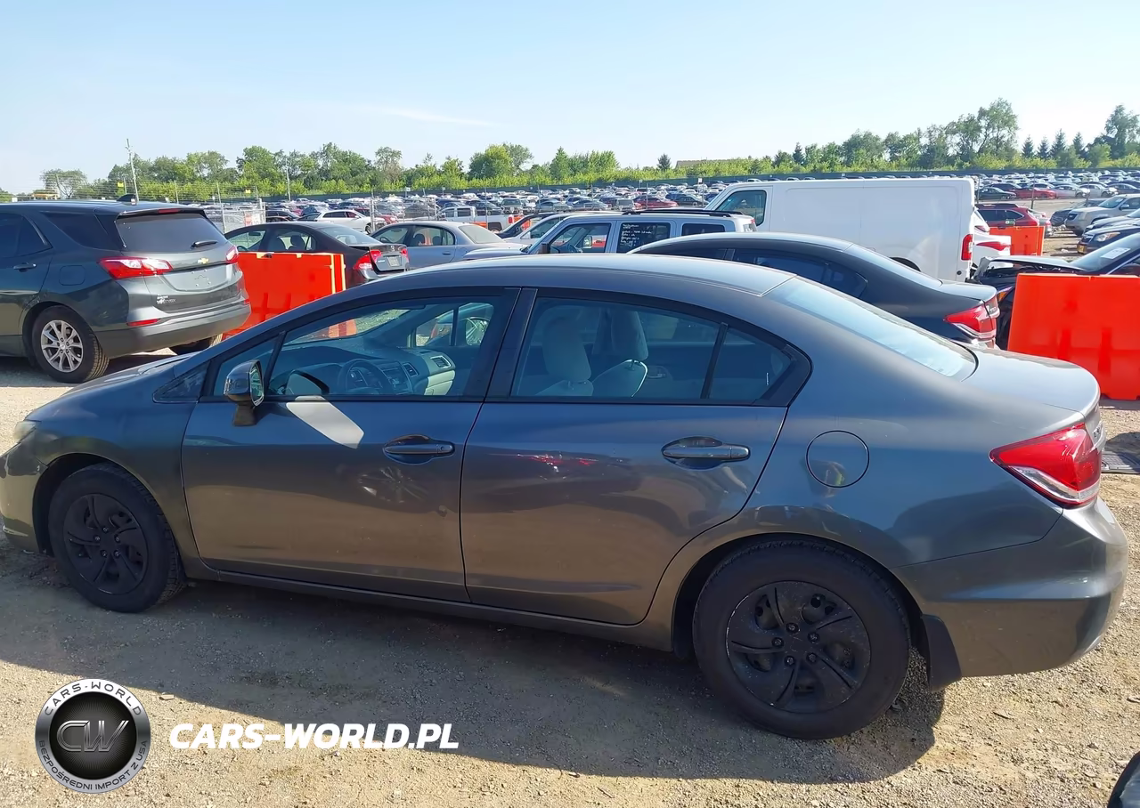 2013 Honda Civic Lx VIN:19XFB2F50DE095773 - 14