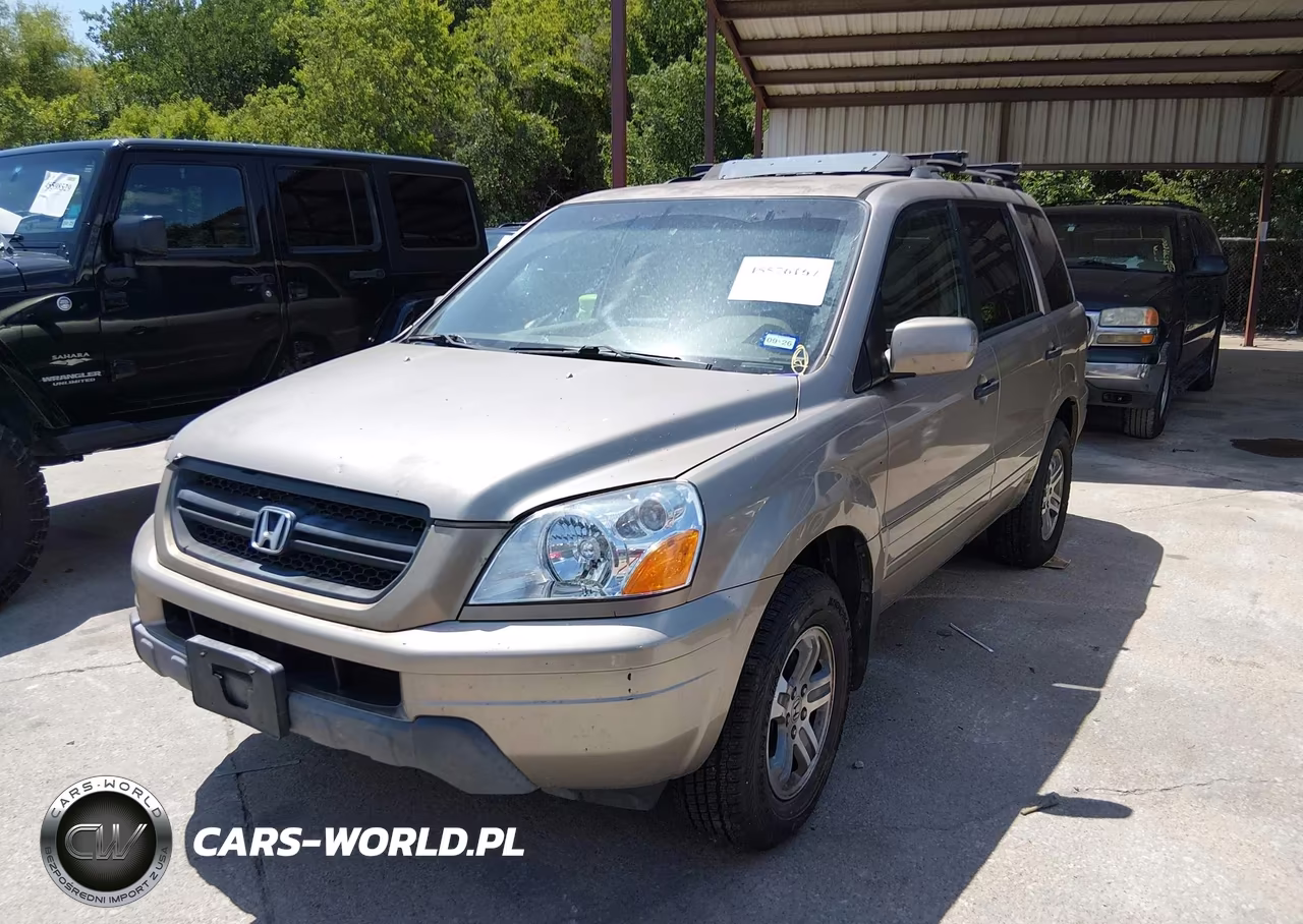 2004 Honda Pilot Ex VIN:2HKYF18434H588600 - 2