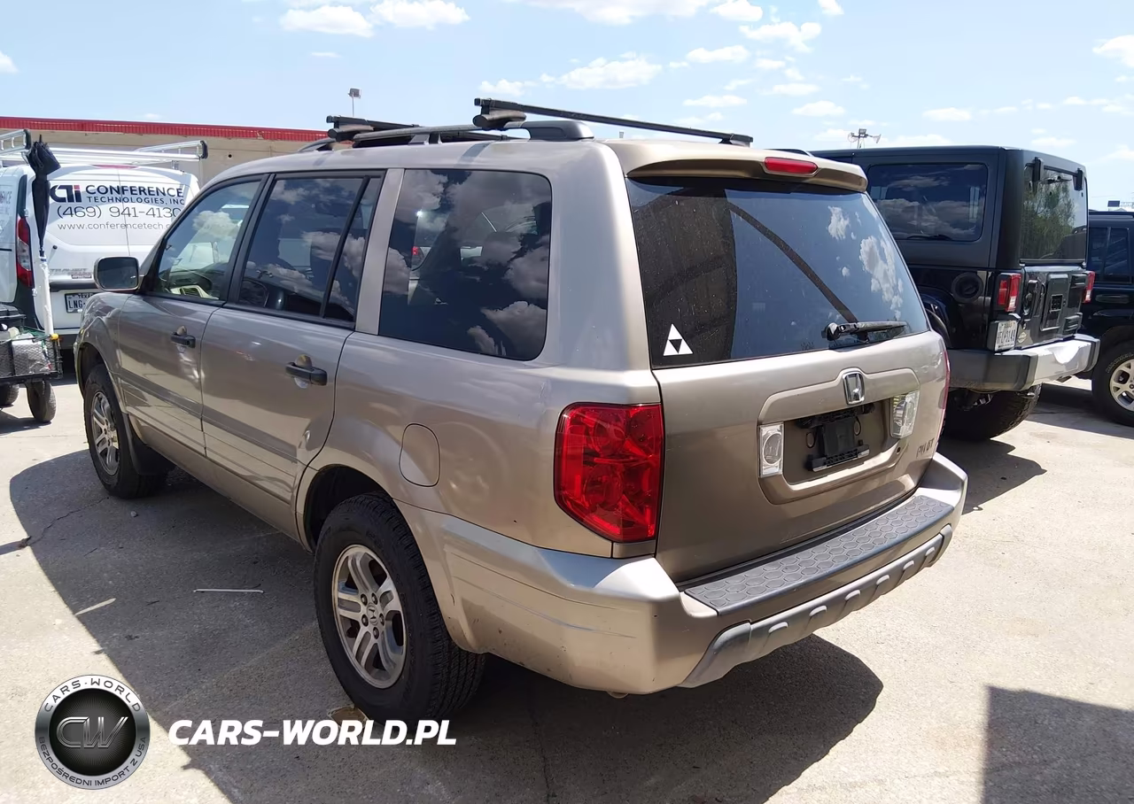 2004 Honda Pilot Ex VIN:2HKYF18434H588600 - 3