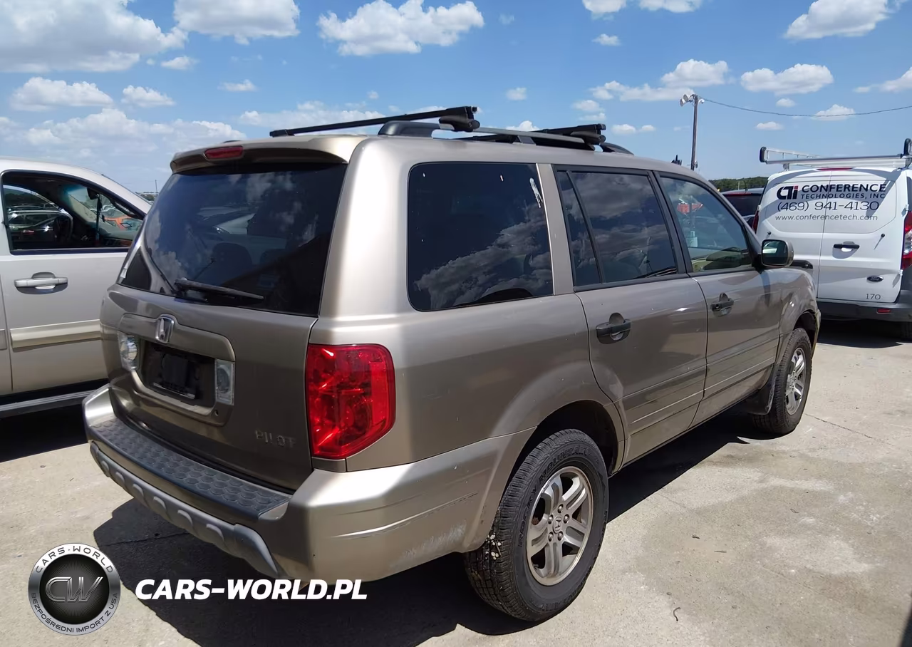 2004 Honda Pilot Ex VIN:2HKYF18434H588600 - 4