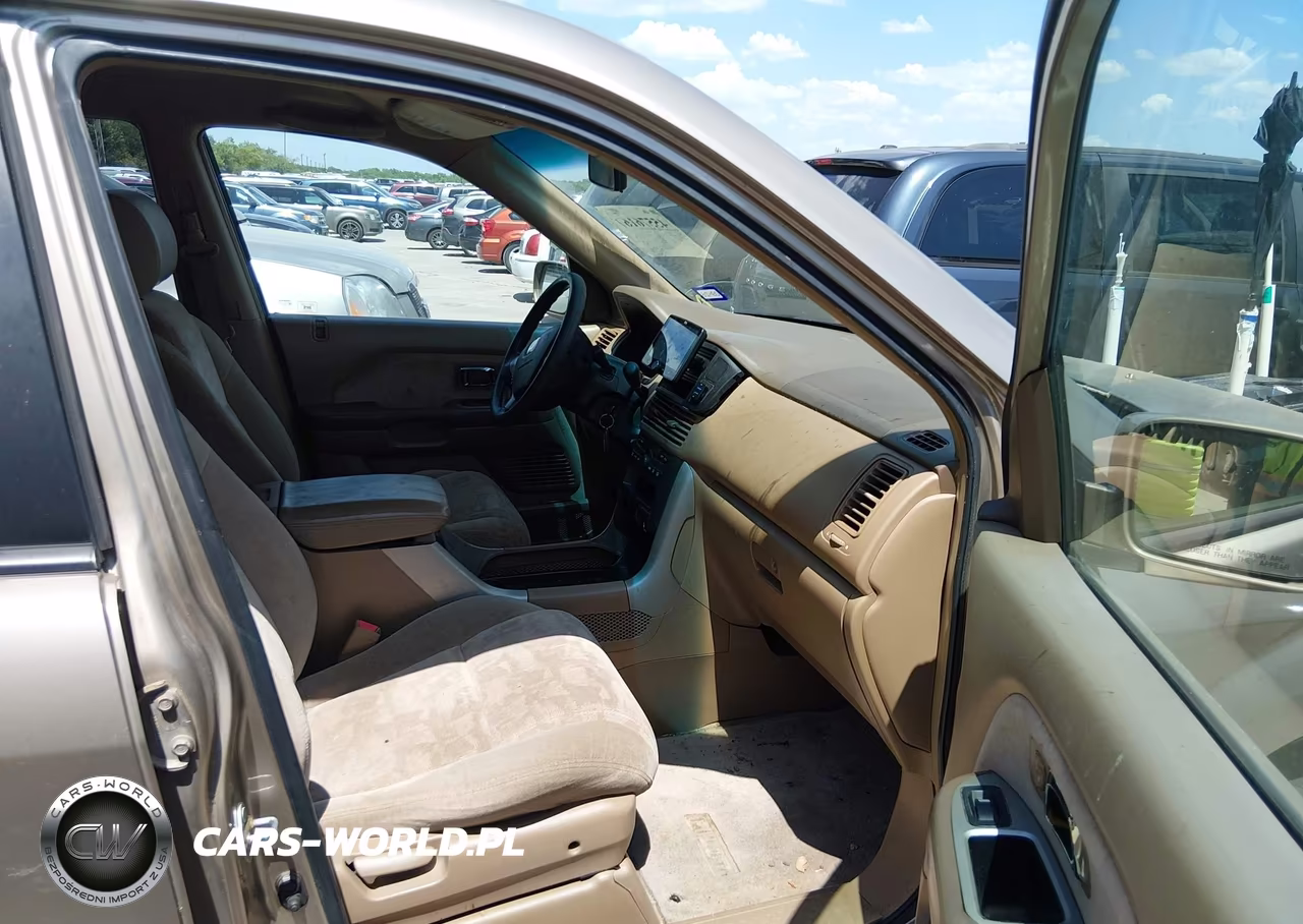2004 Honda Pilot Ex VIN:2HKYF18434H588600 - 5
