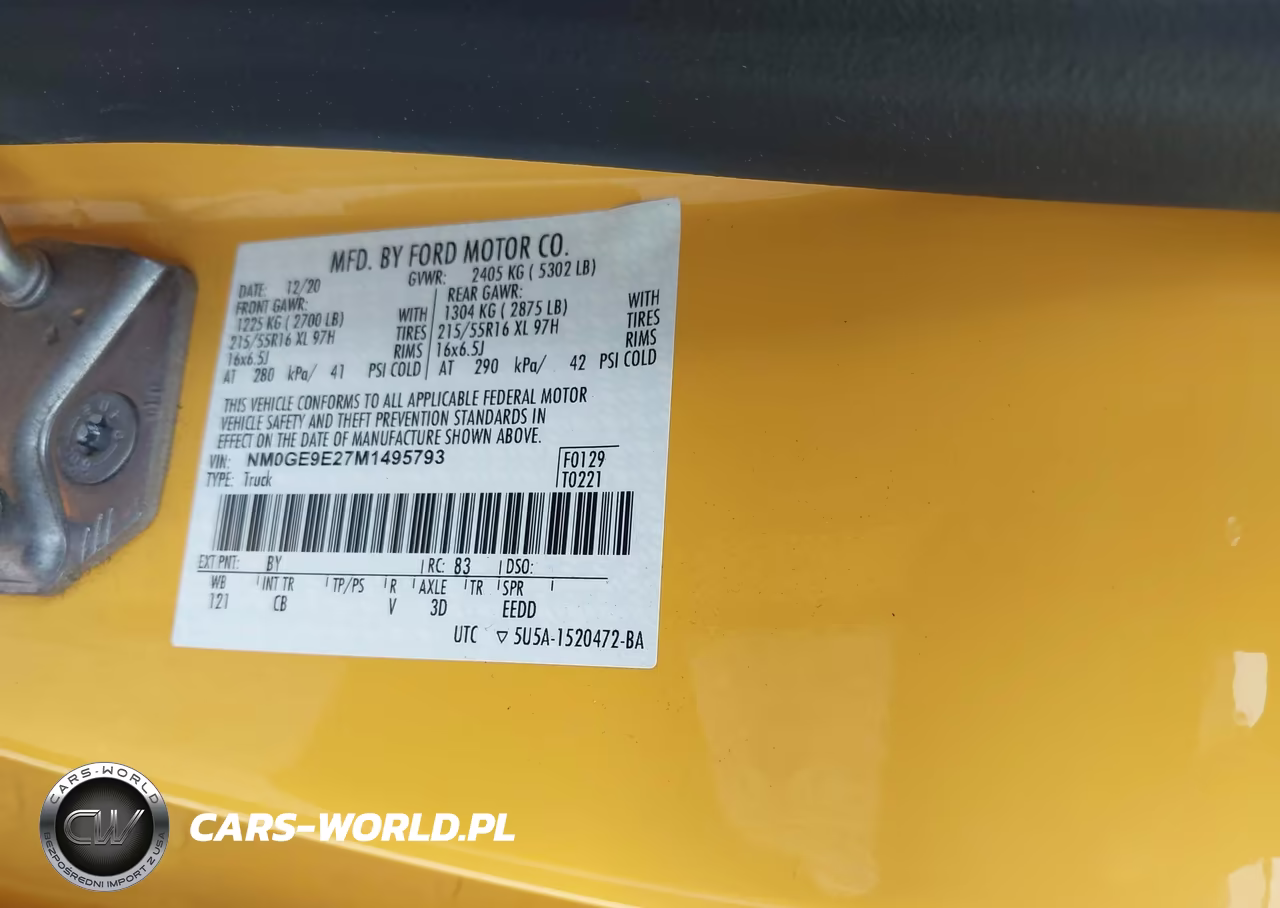 2021 Ford Transit Connect Xl Passenger VIN:NM0GE9E27M1495793 - 9