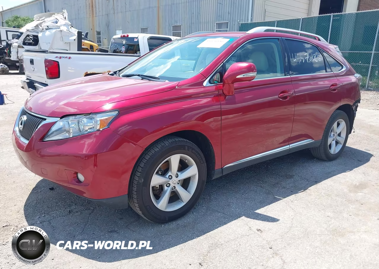 2010 Lexus Rx 350 VIN:2T2BK1BA2AC008103 - 2