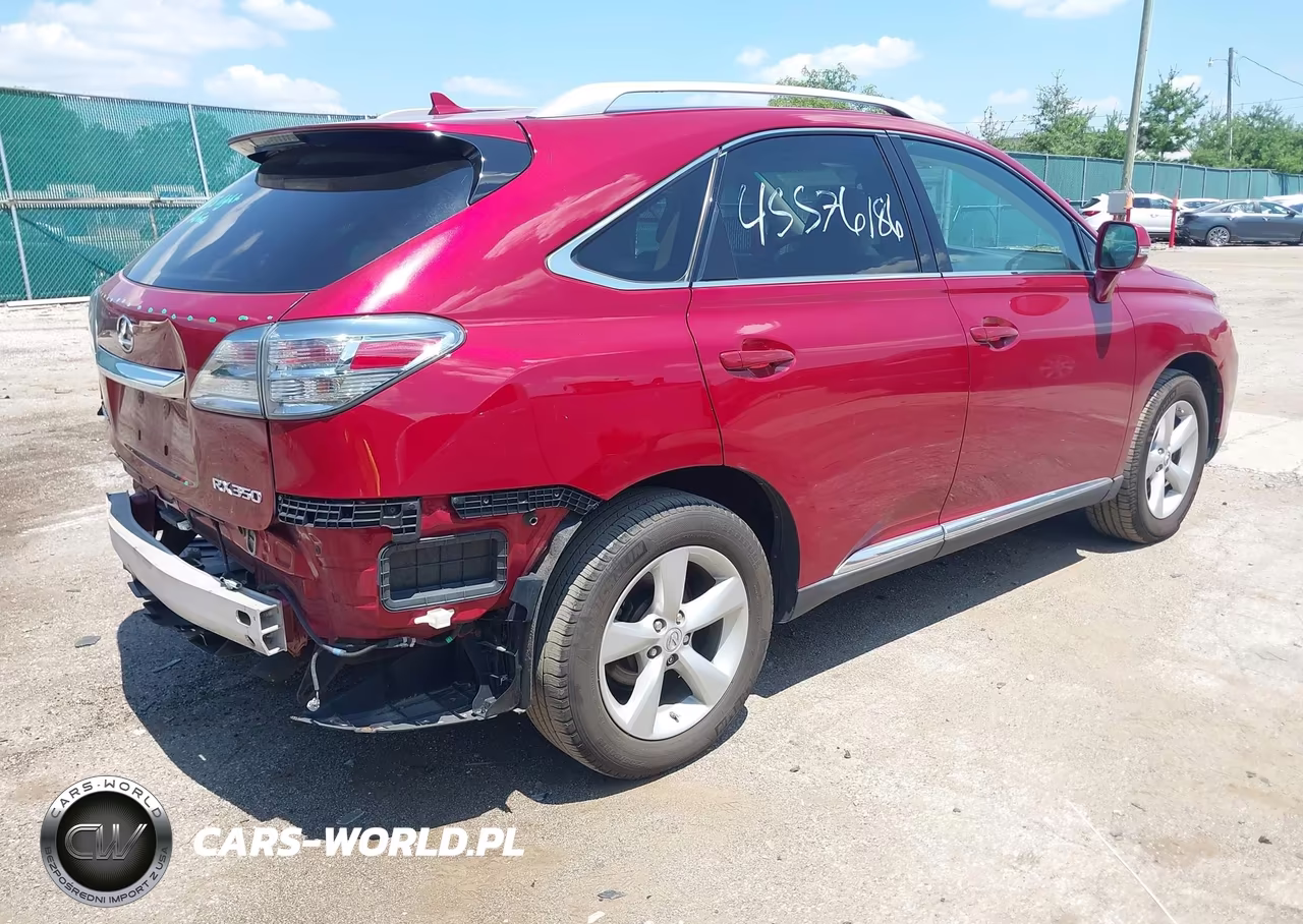 2010 Lexus Rx 350 VIN:2T2BK1BA2AC008103 - 4