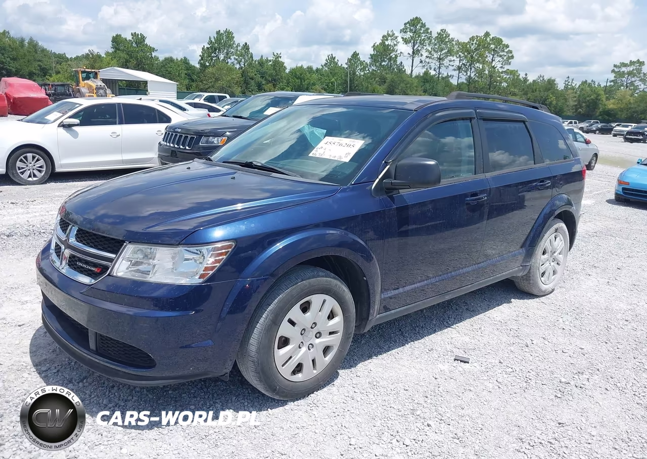 2018 Dodge Journey Se VIN:3C4PDCAB6JT384004 - 2