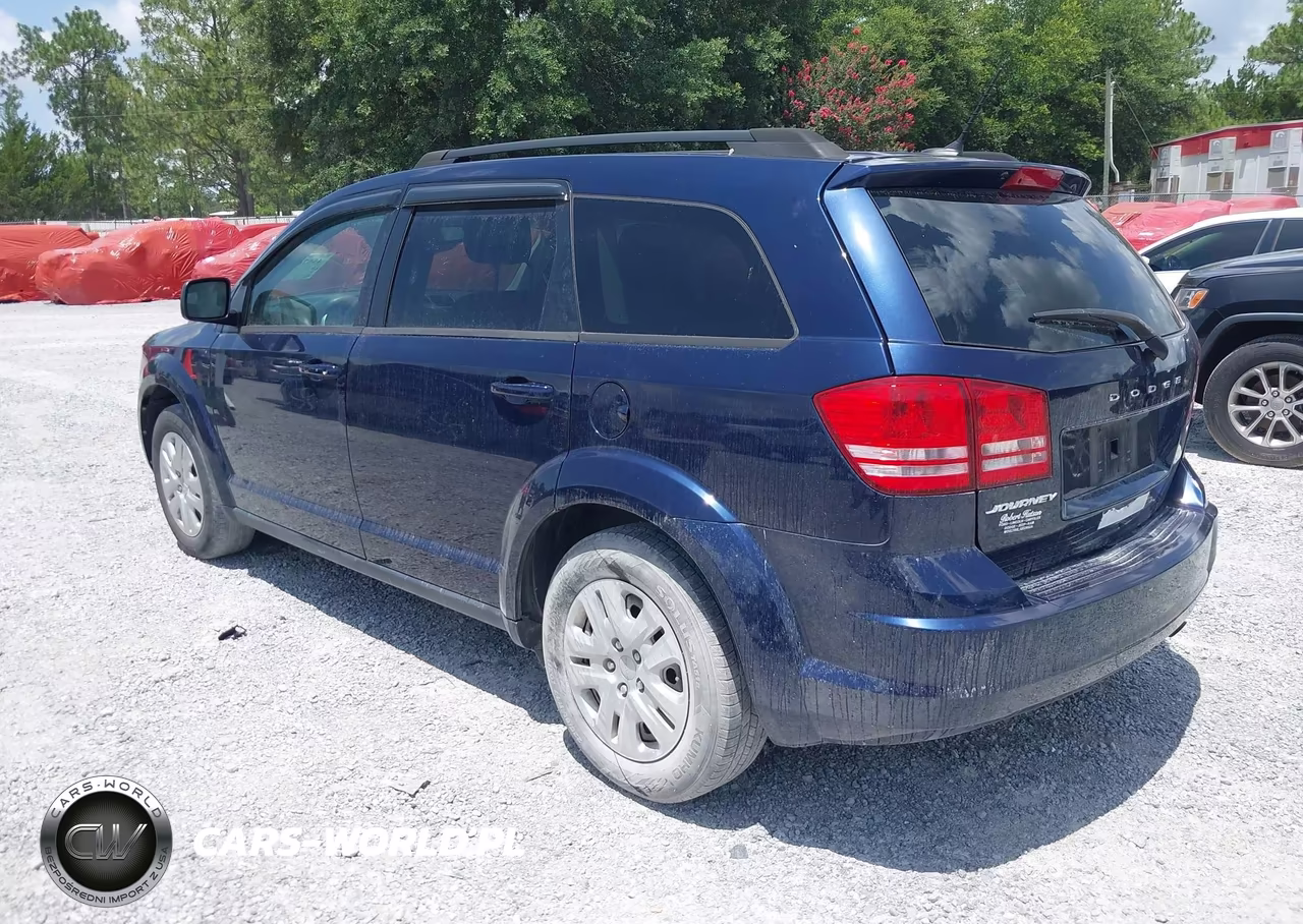 2018 Dodge Journey Se VIN:3C4PDCAB6JT384004 - 3