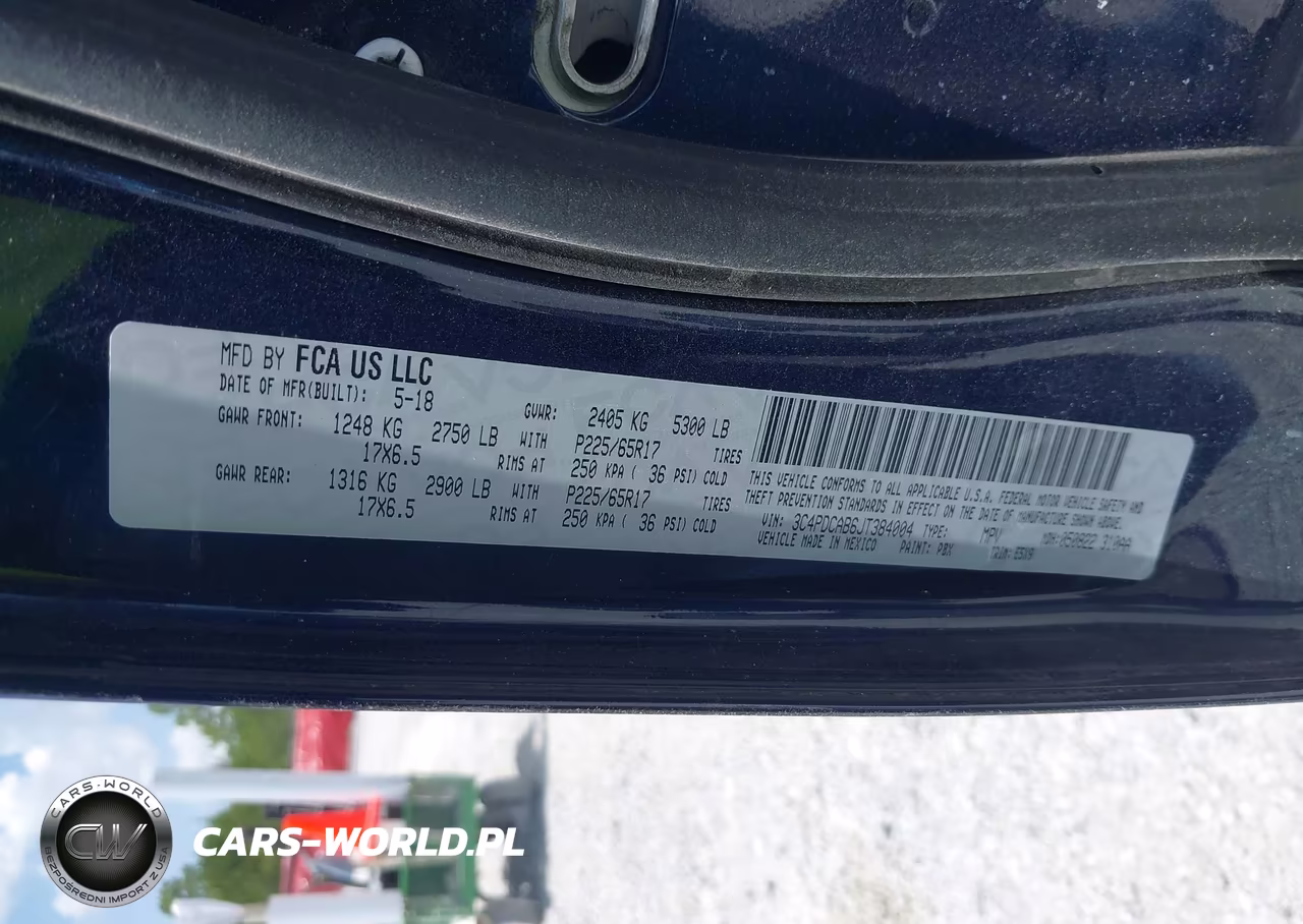 2018 Dodge Journey Se VIN:3C4PDCAB6JT384004 - 9