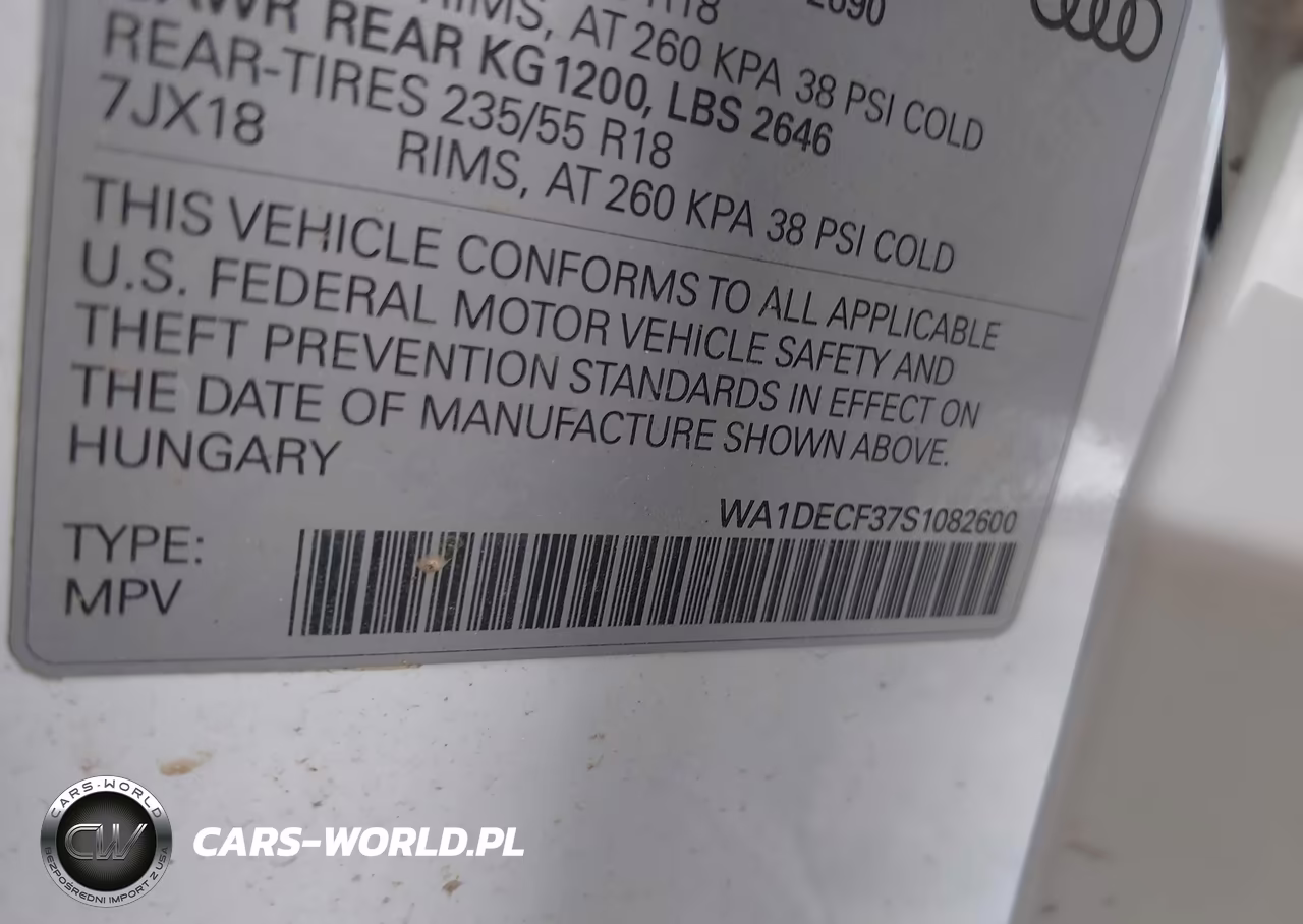 2025 Audi Q3 Premium 45 Tfsi S Line Quattro Tiptronic VIN:WA1DECF37S1082600 - 9