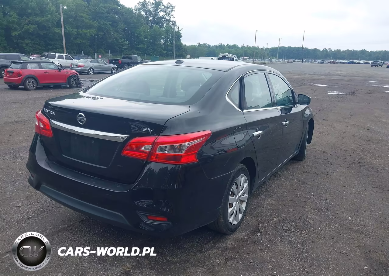 2017 Nissan Sentra Sv VIN:3N1AB7AP0HY354186 - 4