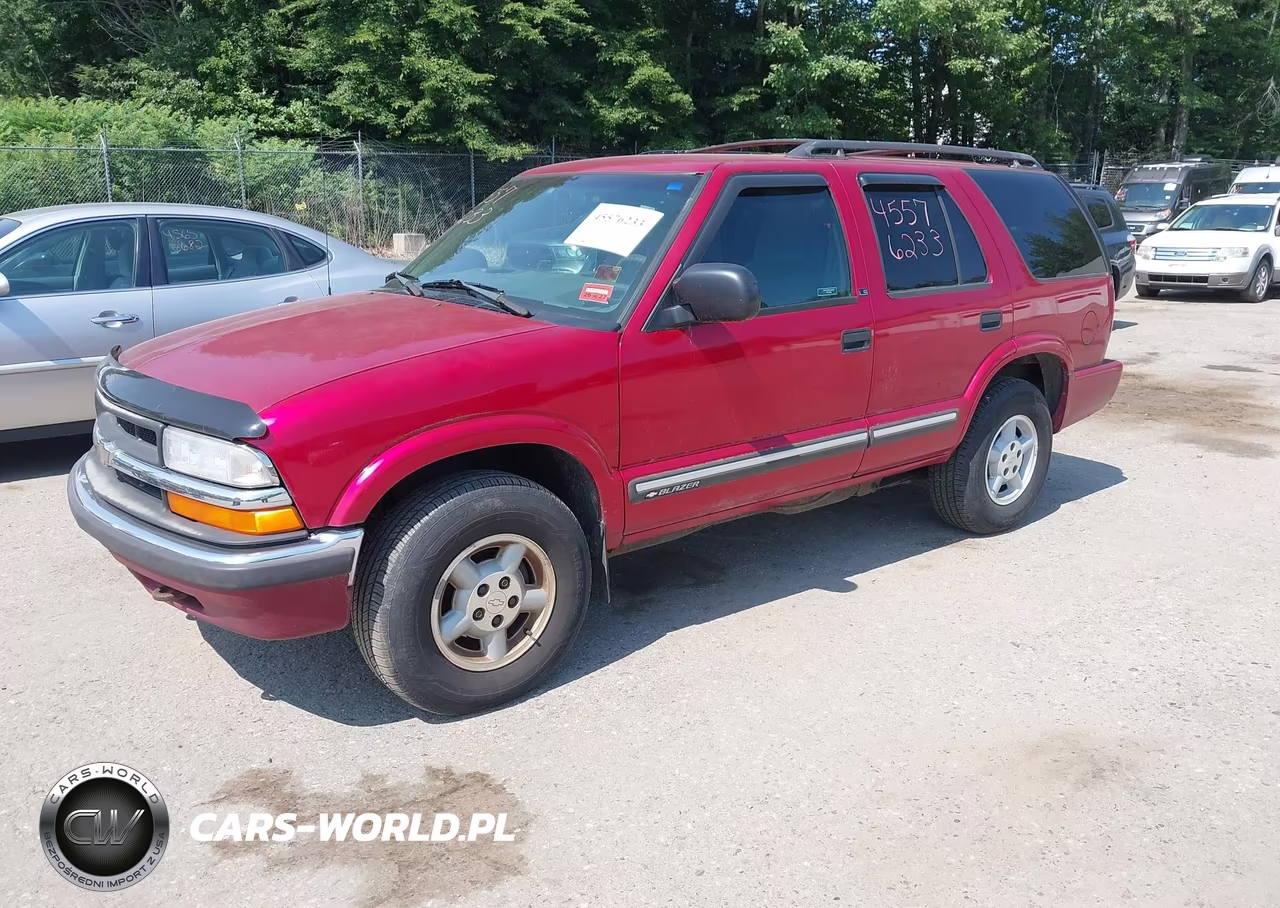 2000 Chevrolet Blazer Ls VIN:1GNDT13WXY2166807 - 2