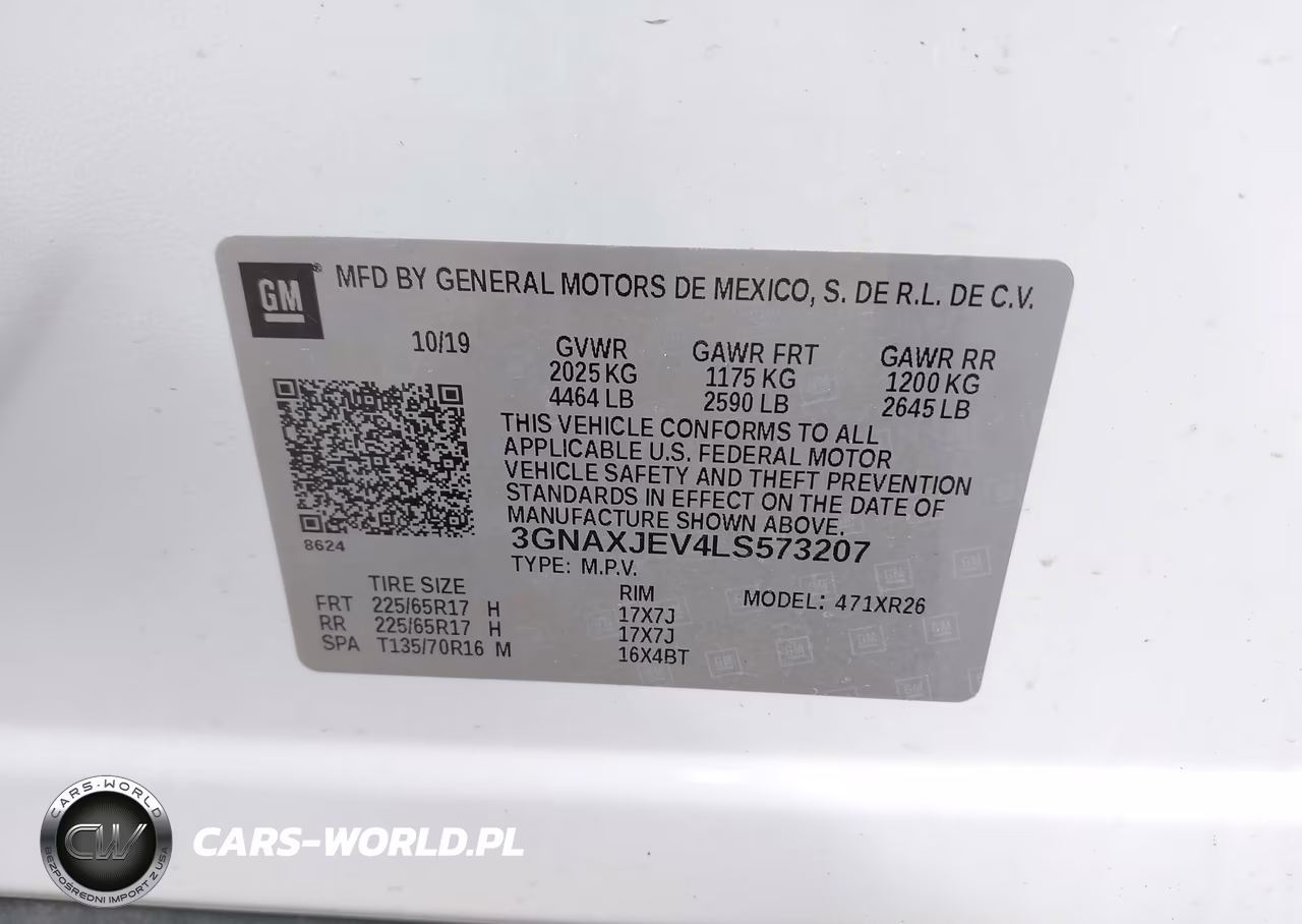 2020 Chevrolet Equinox Fwd 2Fl VIN:3GNAXJEV4LS573207 - 9