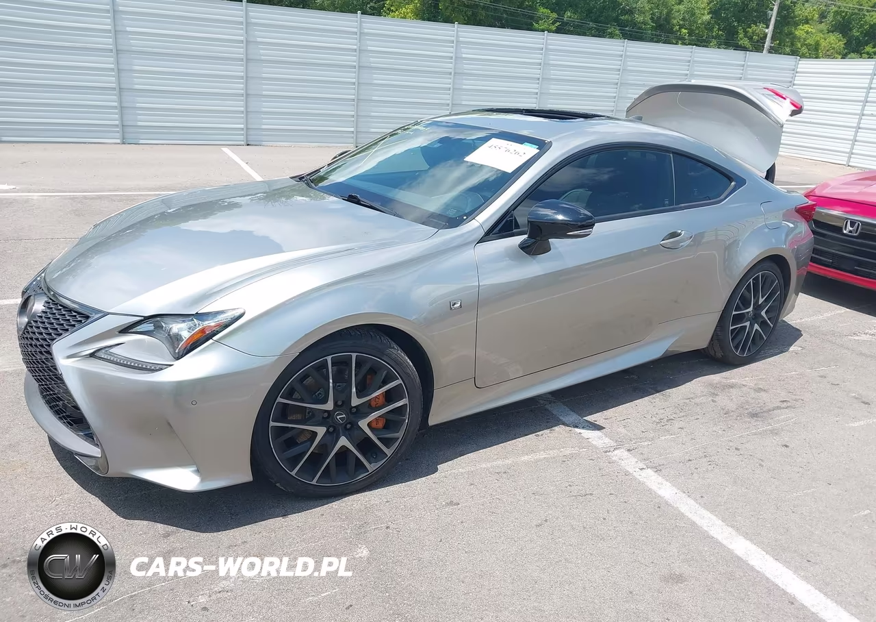 2018 Lexus Rc 350 VIN:JTHHZ5BC4J5019165 - 2