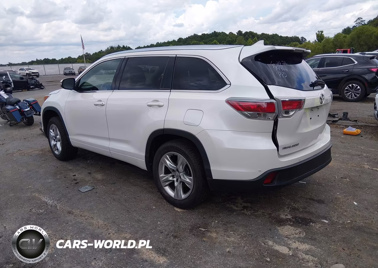 2014 Toyota Highlander Limited V6 VIN:5TDYKRFH4ES029777 - 3