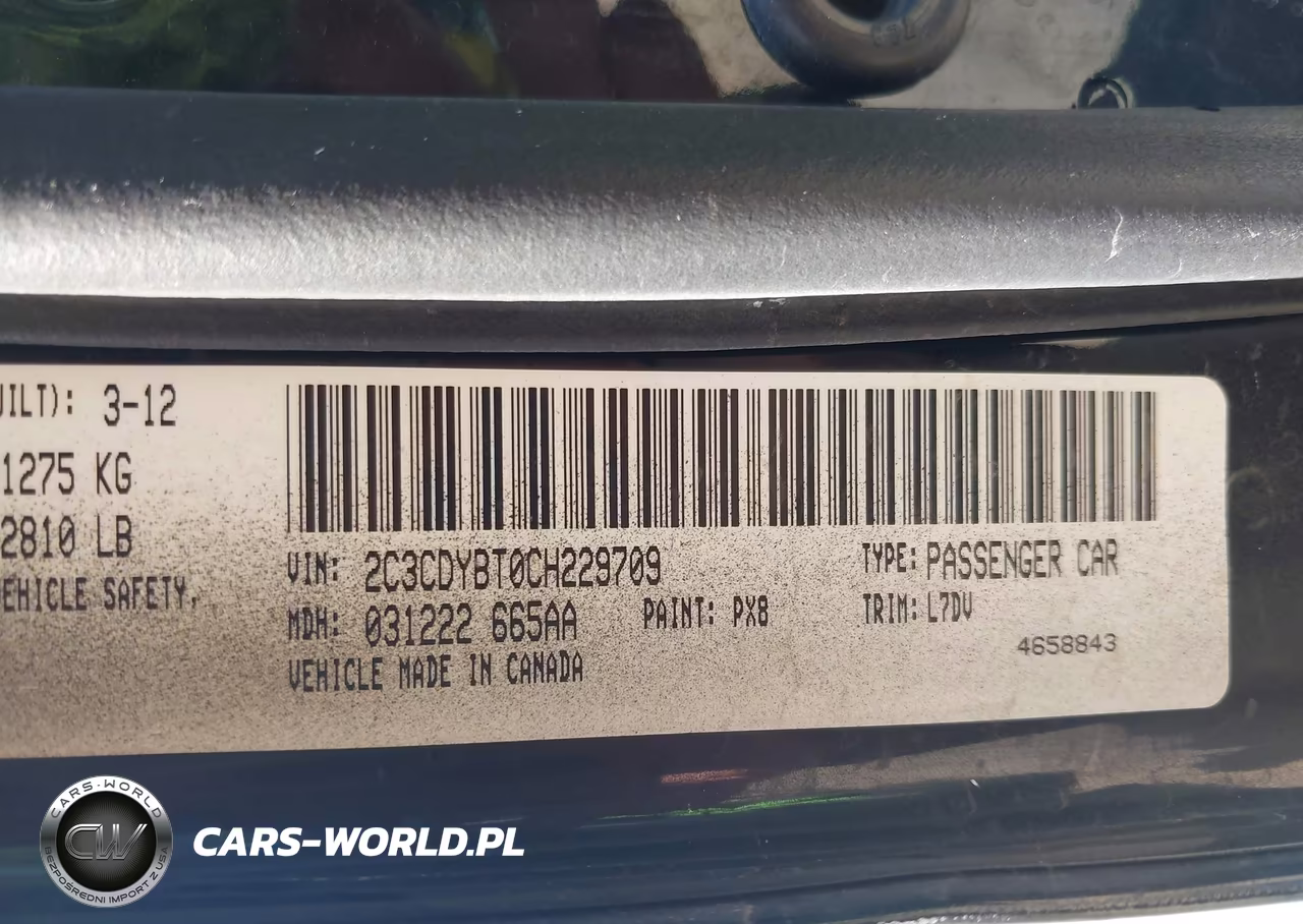2012 Dodge Challenger R-T VIN:2C3CDYBT0CH229709 - 9