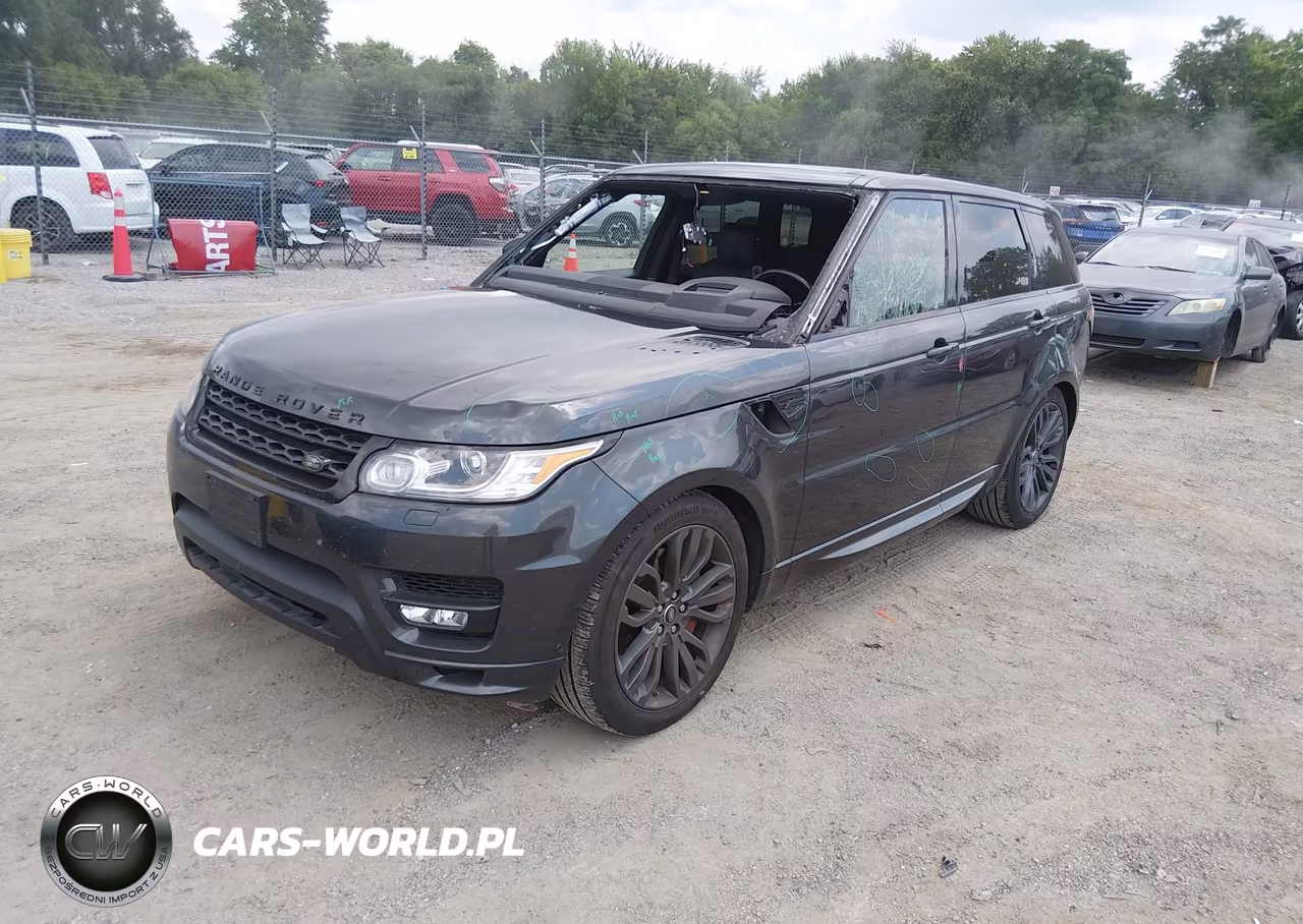 2017 Land Rover Range Rover Sport 3.0L V6 Supercharged Hse Dynamic VIN:SALWV2FV4HA126158 - 2