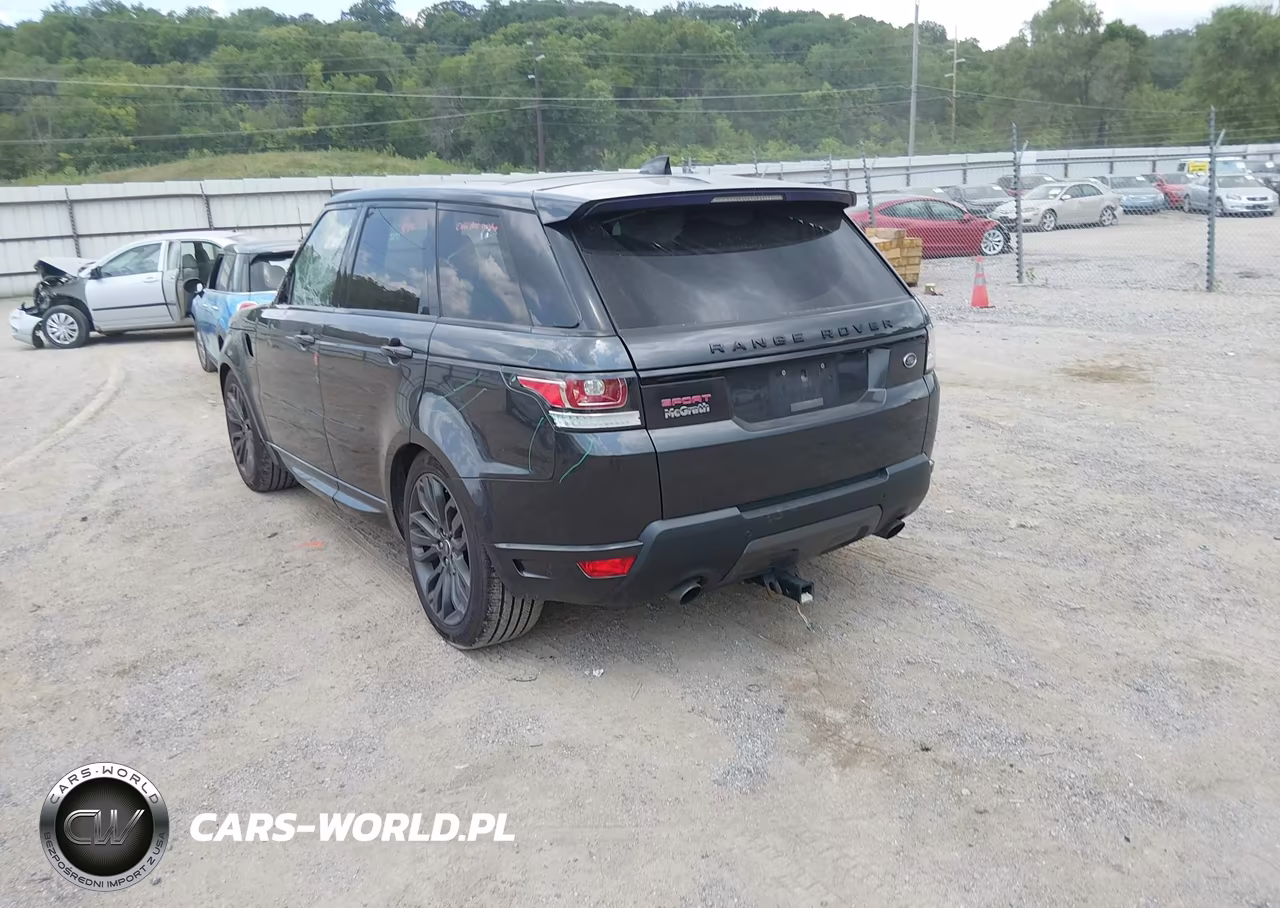 2017 Land Rover Range Rover Sport 3.0L V6 Supercharged Hse Dynamic VIN:SALWV2FV4HA126158 - 3