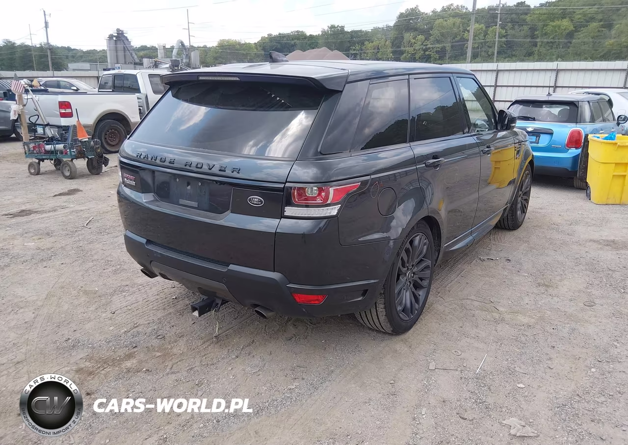 2017 Land Rover Range Rover Sport 3.0L V6 Supercharged Hse Dynamic VIN:SALWV2FV4HA126158 - 4