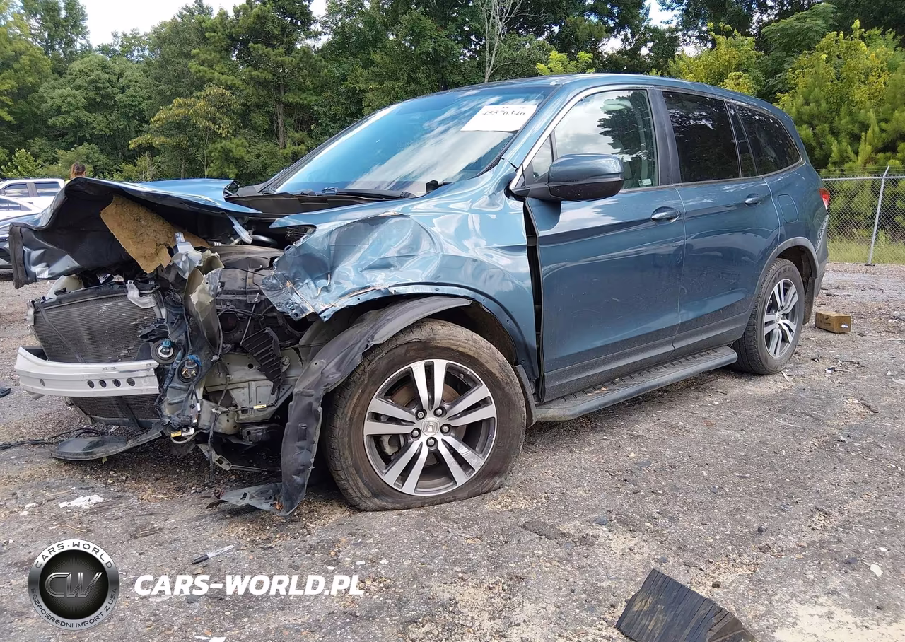 2018 Honda Pilot Ex-L VIN:5FNYF5H80JB010863 - 2