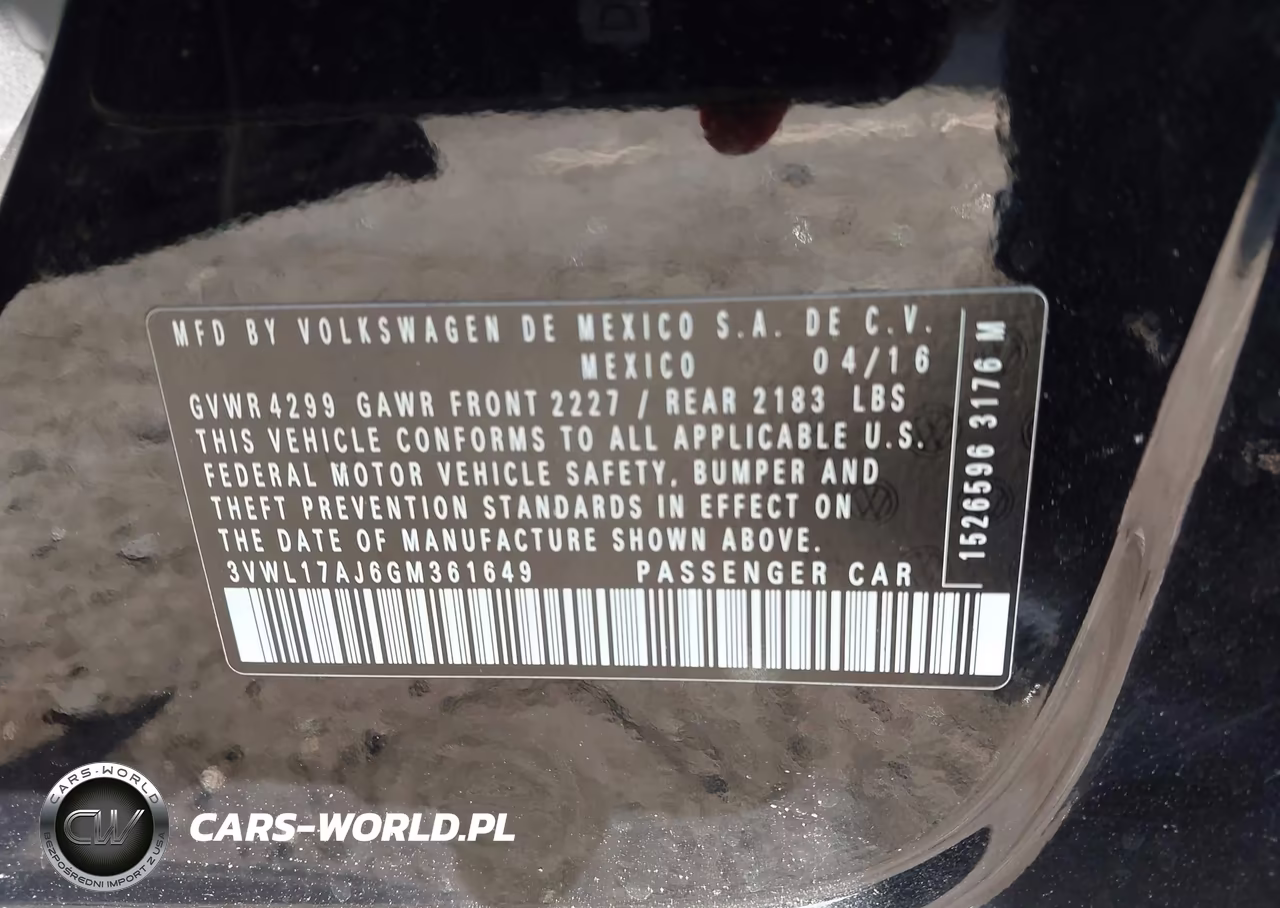 2016 Volkswagen Jetta 1.8T Sel VIN:3VWL17AJ6GM361649 - 9