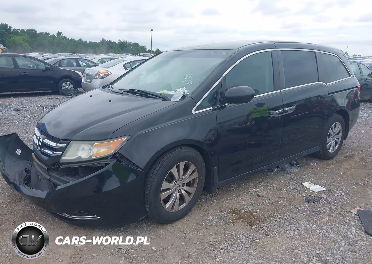 2016 Honda Odyssey Ex VIN:5FNRL5H41GB067186 - 2