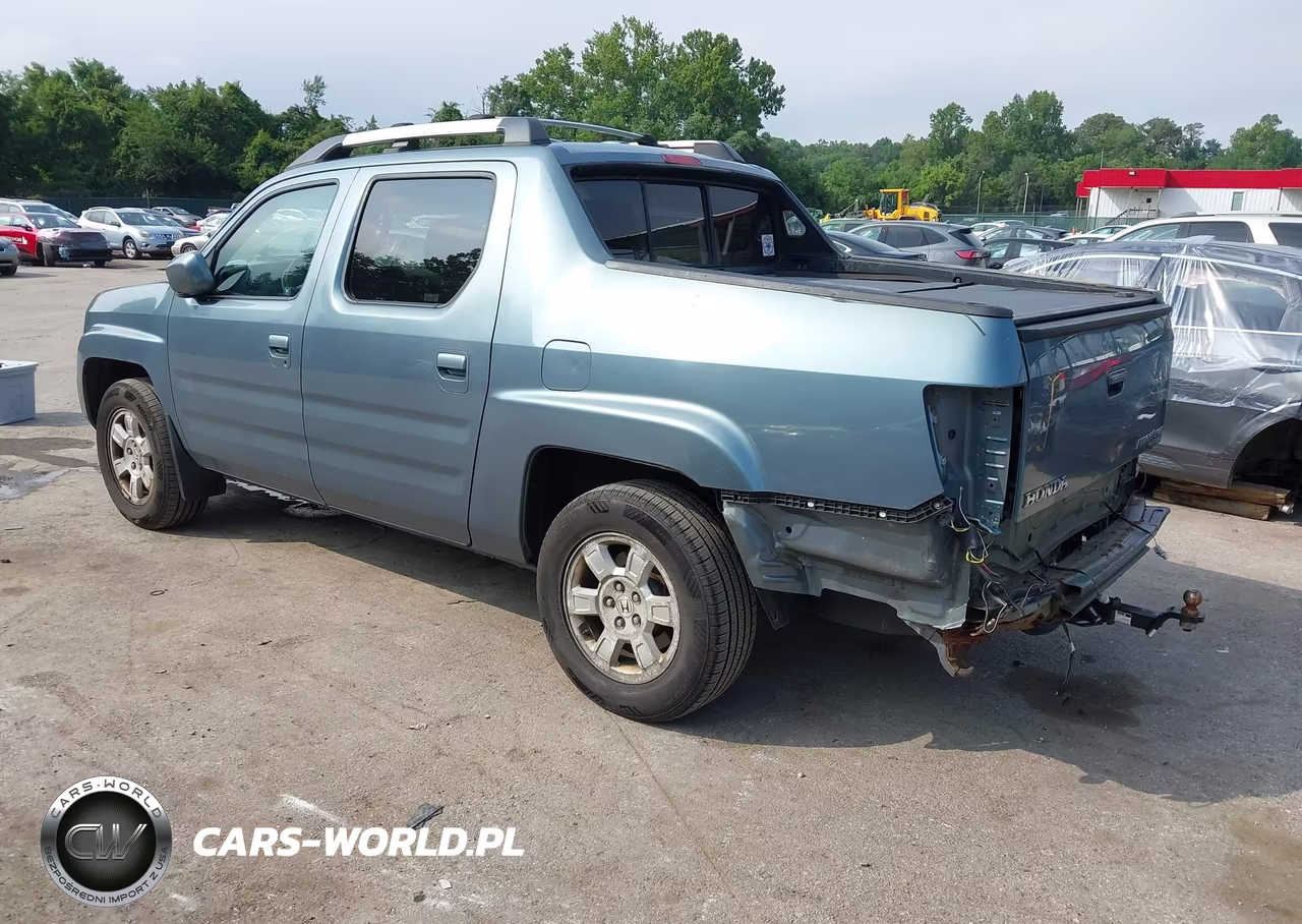 2008 Honda Ridgeline Rtl VIN:2HJYK16548H535325 - 3