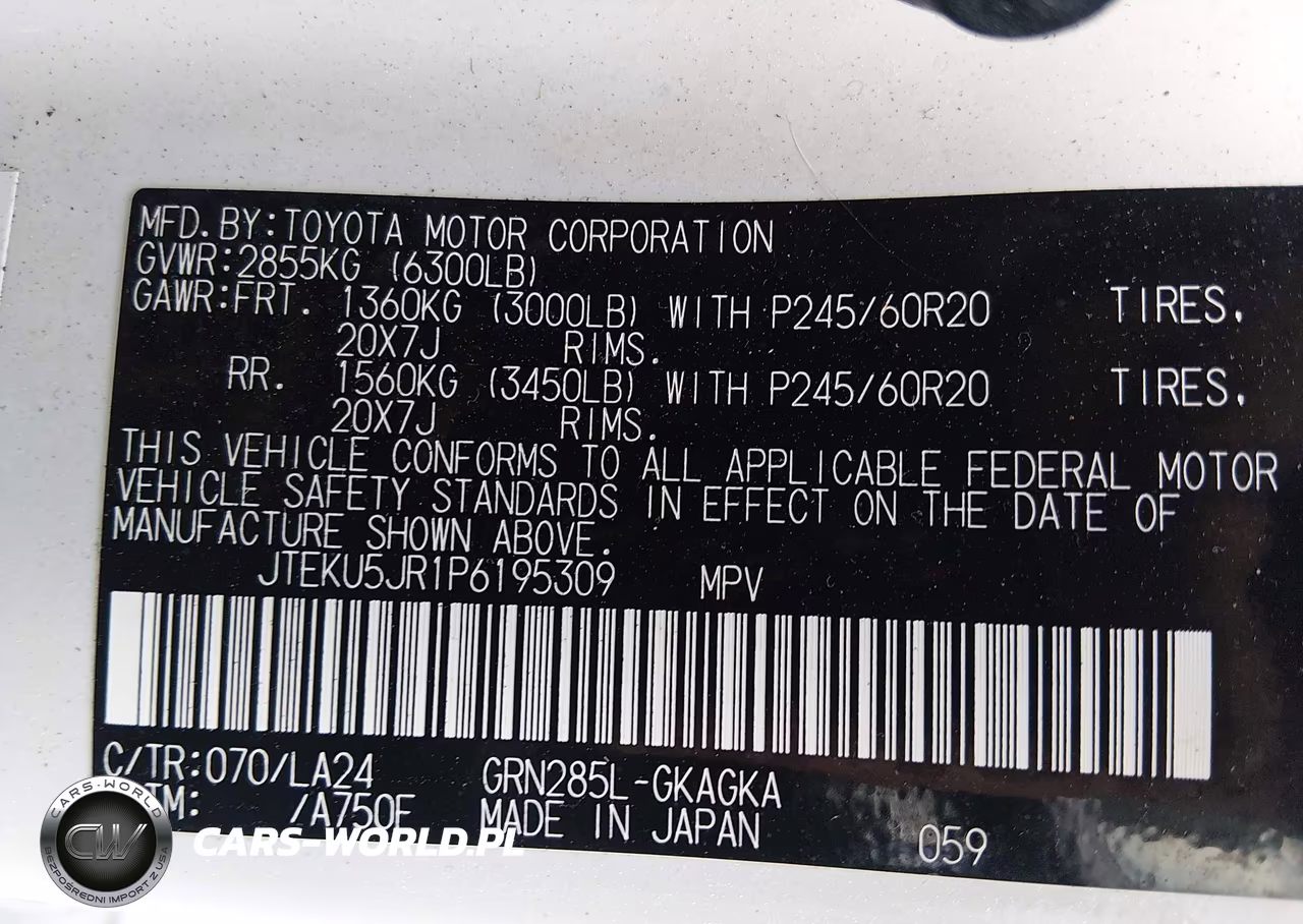 2023 Toyota 4Runner Limited VIN:JTEKU5JR1P6195309 - 9