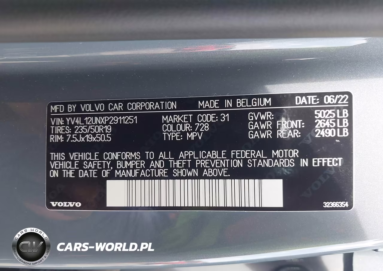 2023 Volvo Xc40 B5 Plus Bright Theme VIN:YV4L12UNXP2911251 - 9