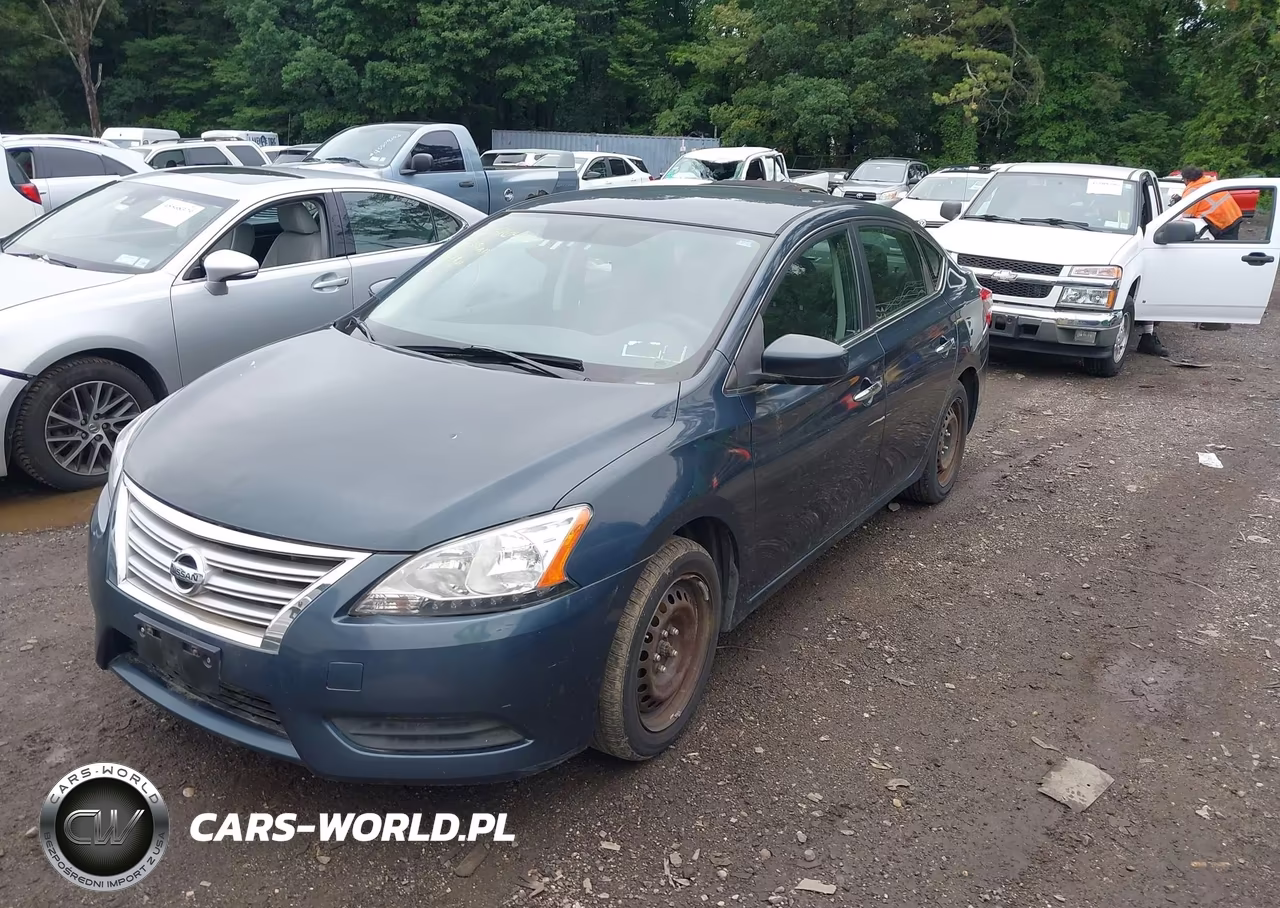 2013 Nissan Sentra S VIN:3N1AB7AP6DL745575 - 2