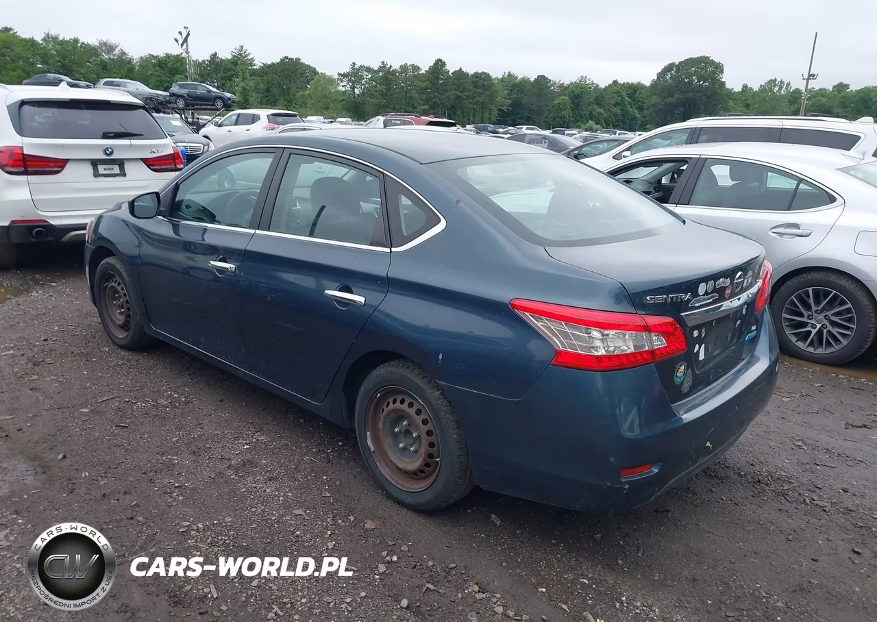 2013 Nissan Sentra S VIN:3N1AB7AP6DL745575 - 3