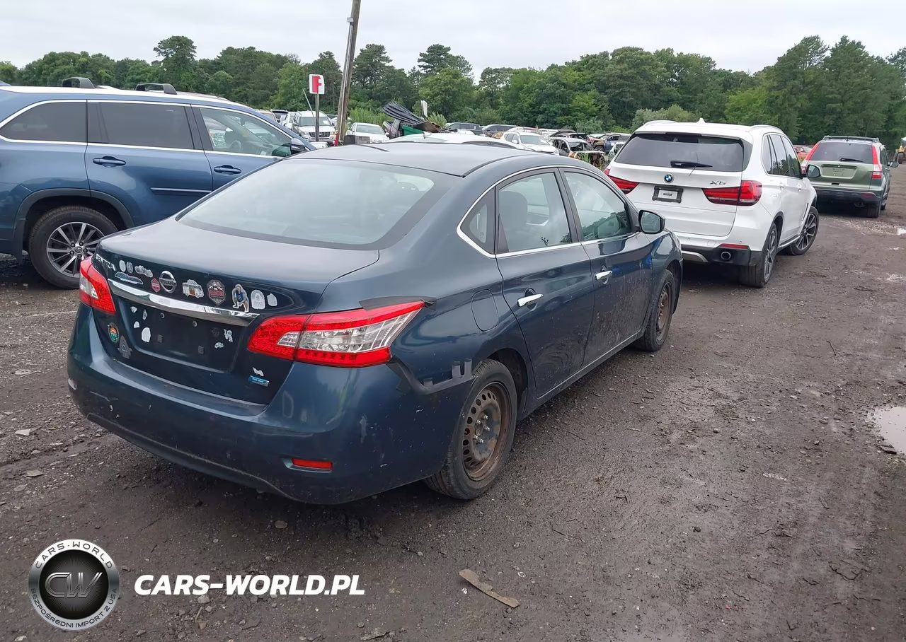 2013 Nissan Sentra S VIN:3N1AB7AP6DL745575 - 4